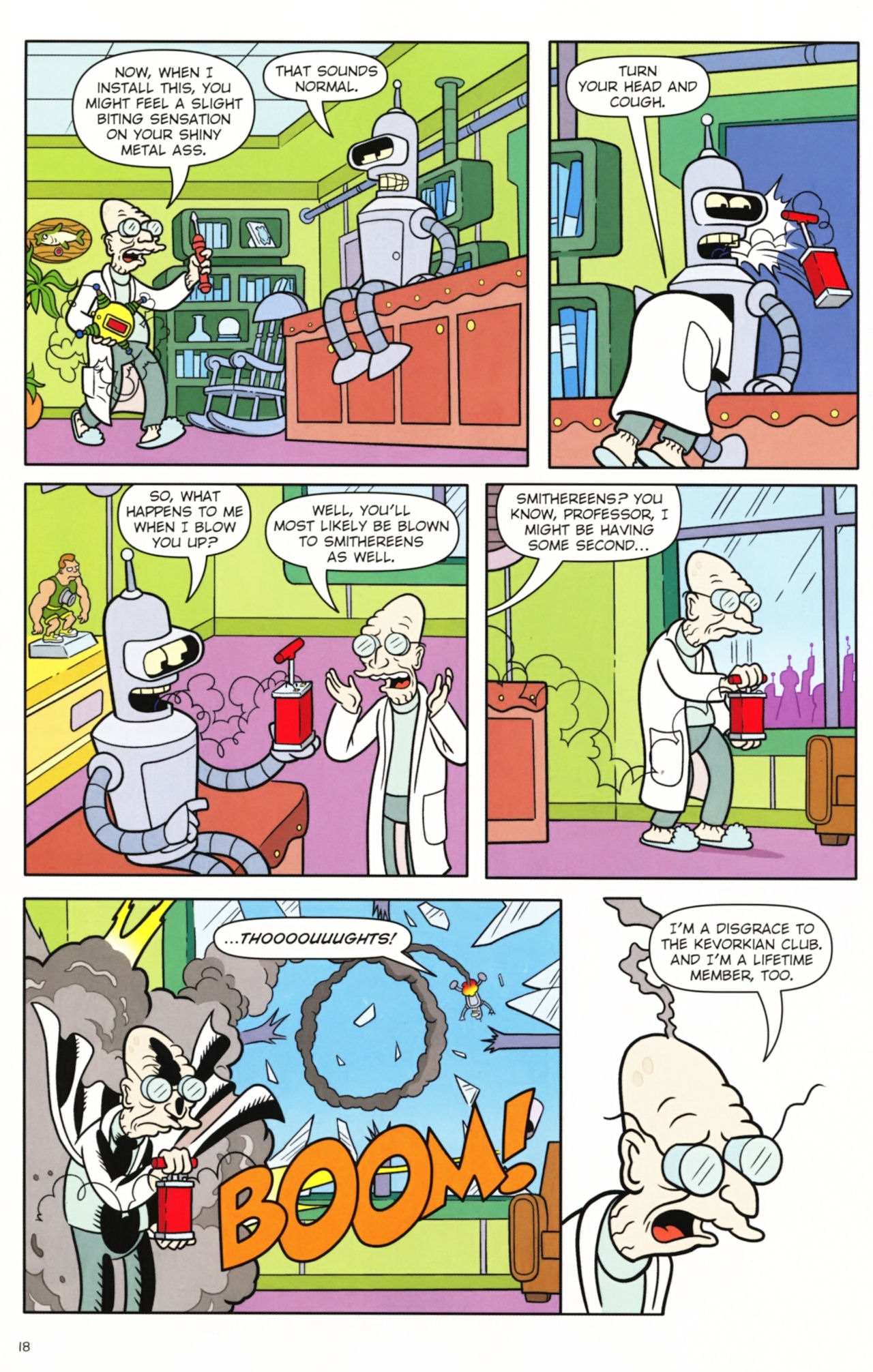 Read online Futurama Comics comic -  Issue #47 - 14