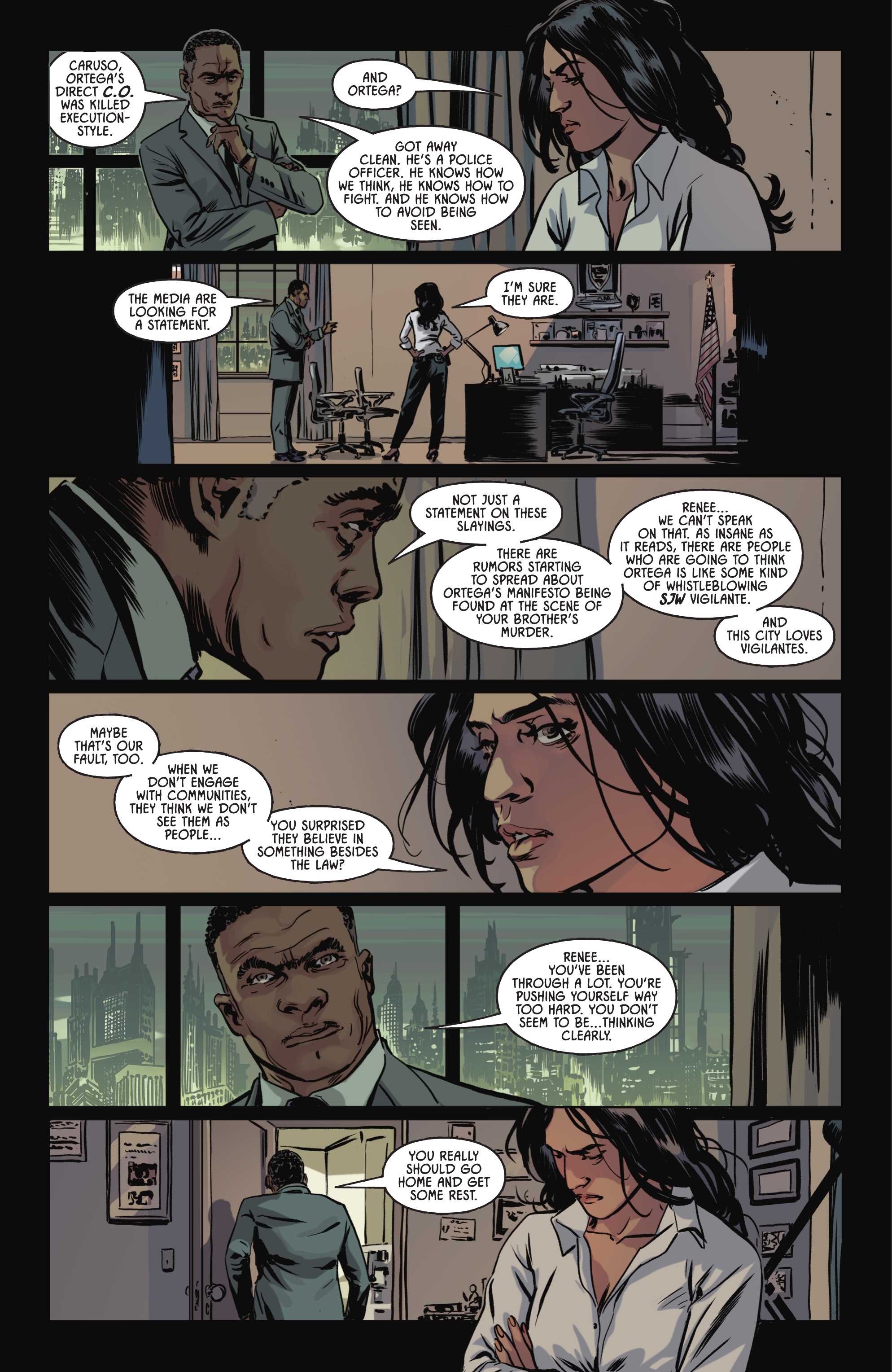 Read online GCPD: The Blue Wall comic -  Issue #5 - 18