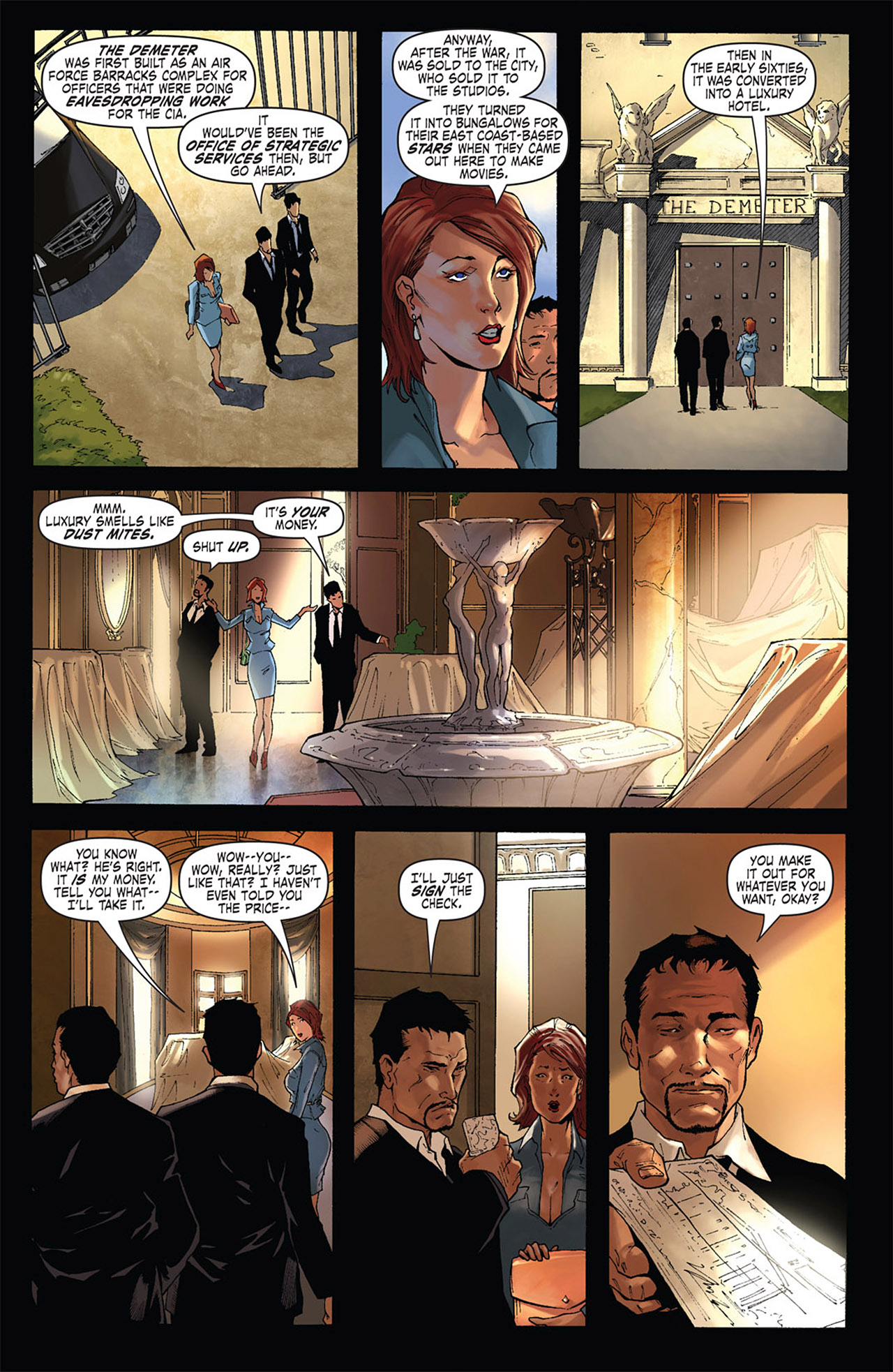 Read online The Order (2007) comic -  Issue #5 - 12