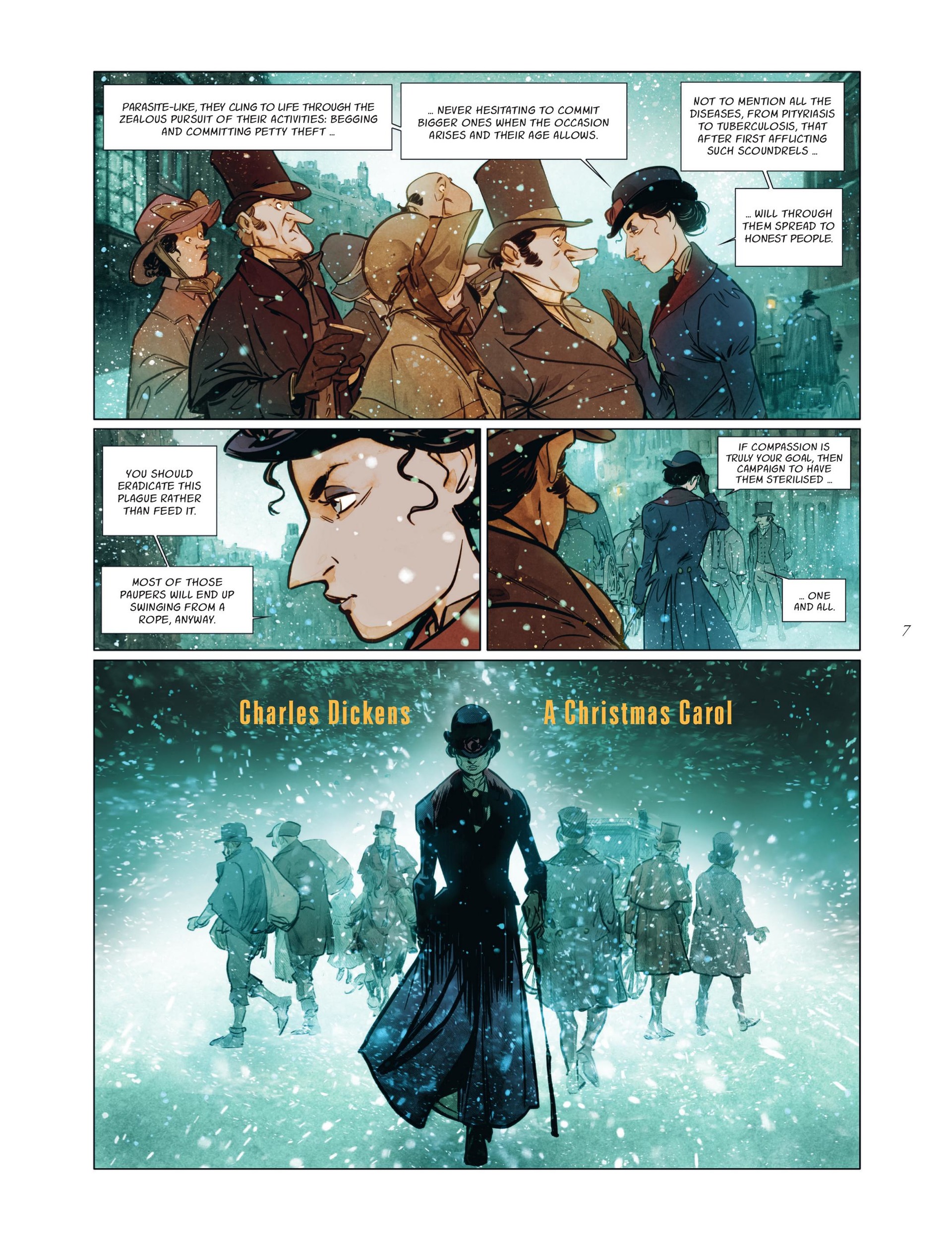 Read online A Christmas Carol: A Ghost Story comic -  Issue # Full - 9