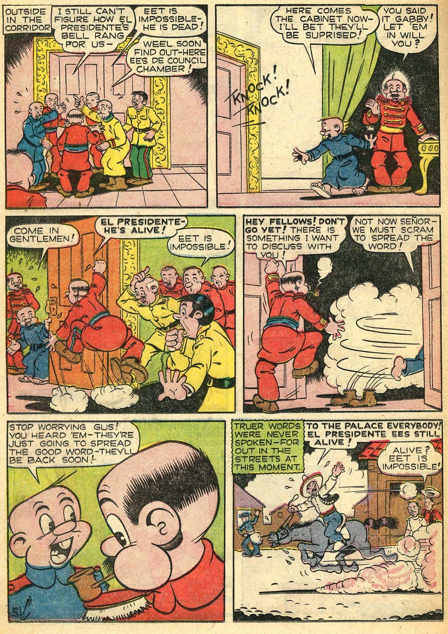 Read online Pep Comics comic -  Issue #64 - 37