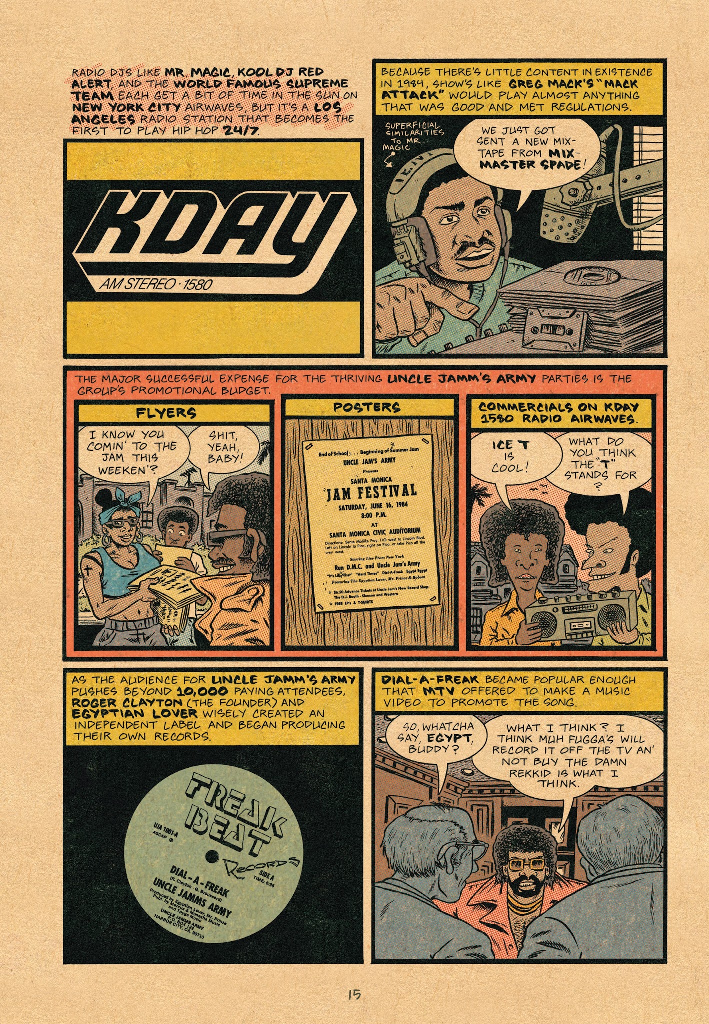 Read online Hip Hop Family Tree (2013) comic -  Issue # TPB 4 - 16