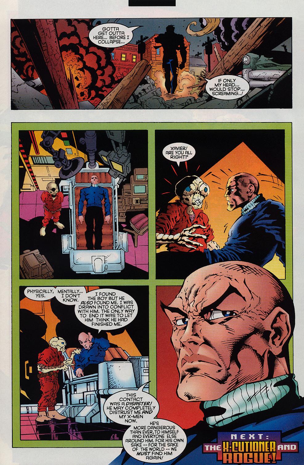 Read online X-Man comic -  Issue #10 - 21
