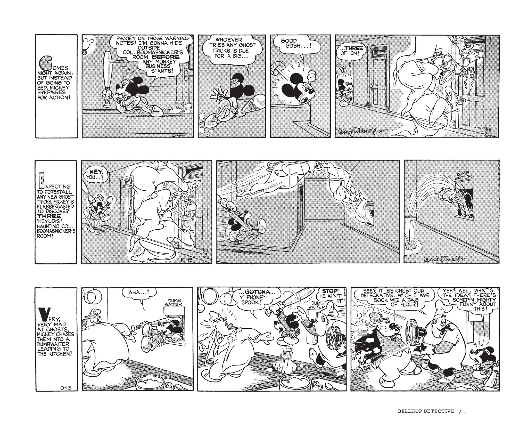 Read online Walt Disney's Mickey Mouse by Floyd Gottfredson comic -  Issue # TPB 6 (Part 1) - 71