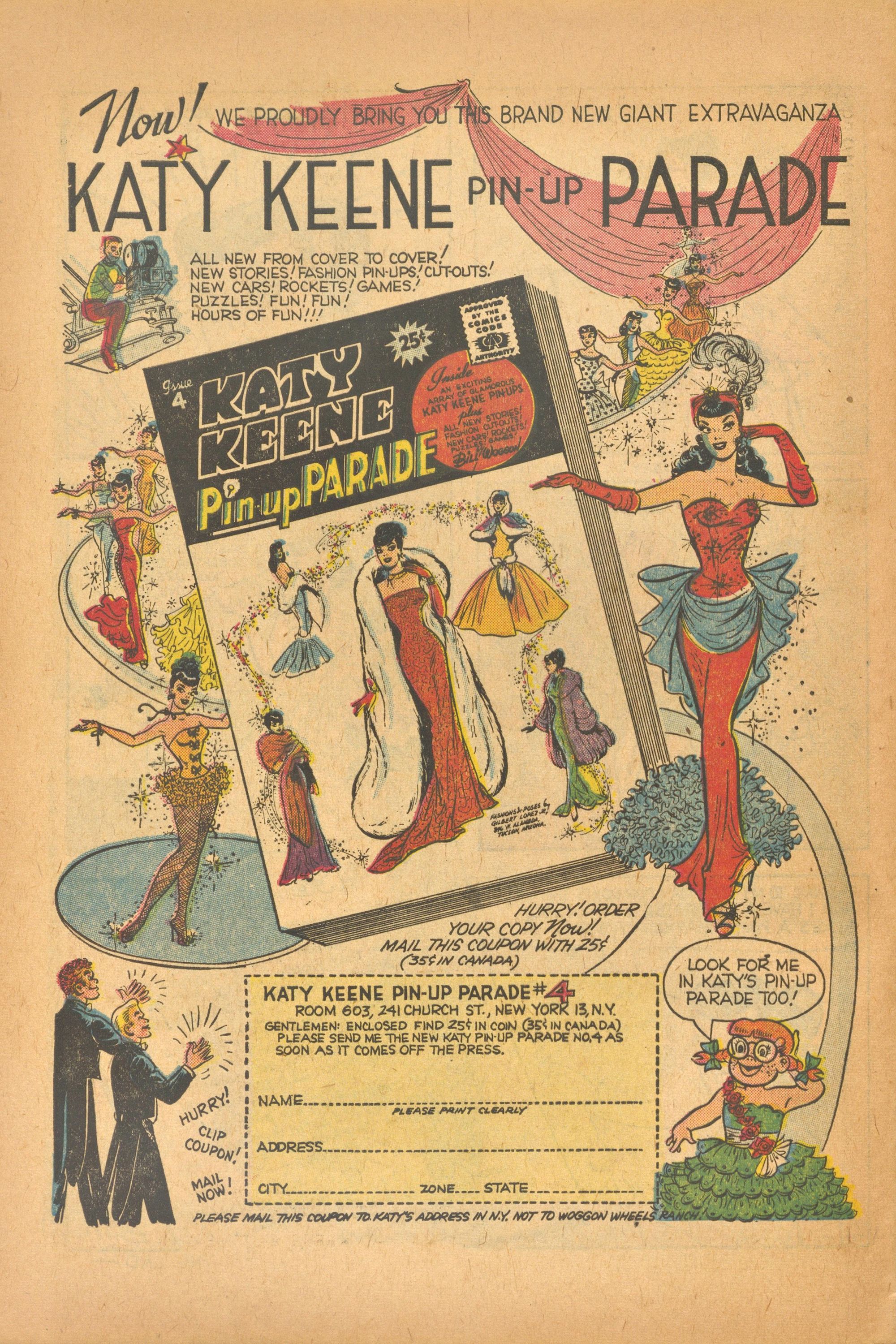 Read online Katy Keene Fashion Book comic -  Issue #20 - 28
