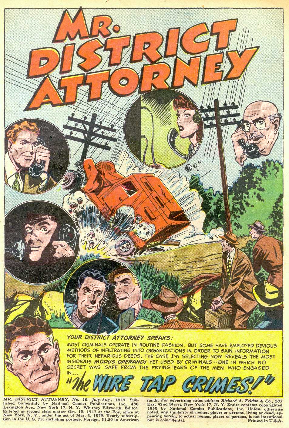 Read online Mr. District Attorney comic -  Issue #16 - 3
