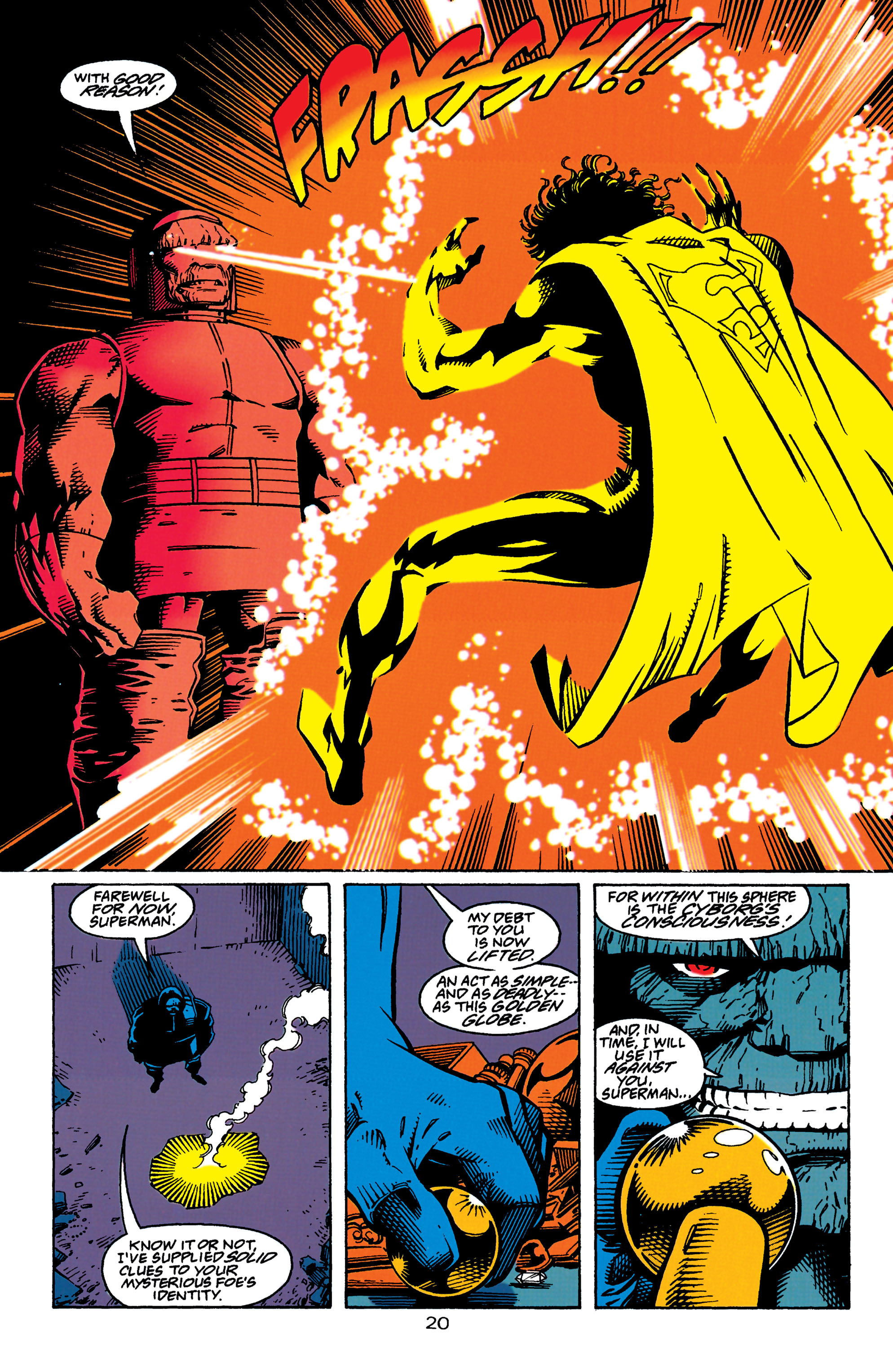 Read online Adventures of Superman (1987) comic -  Issue #518 - 20