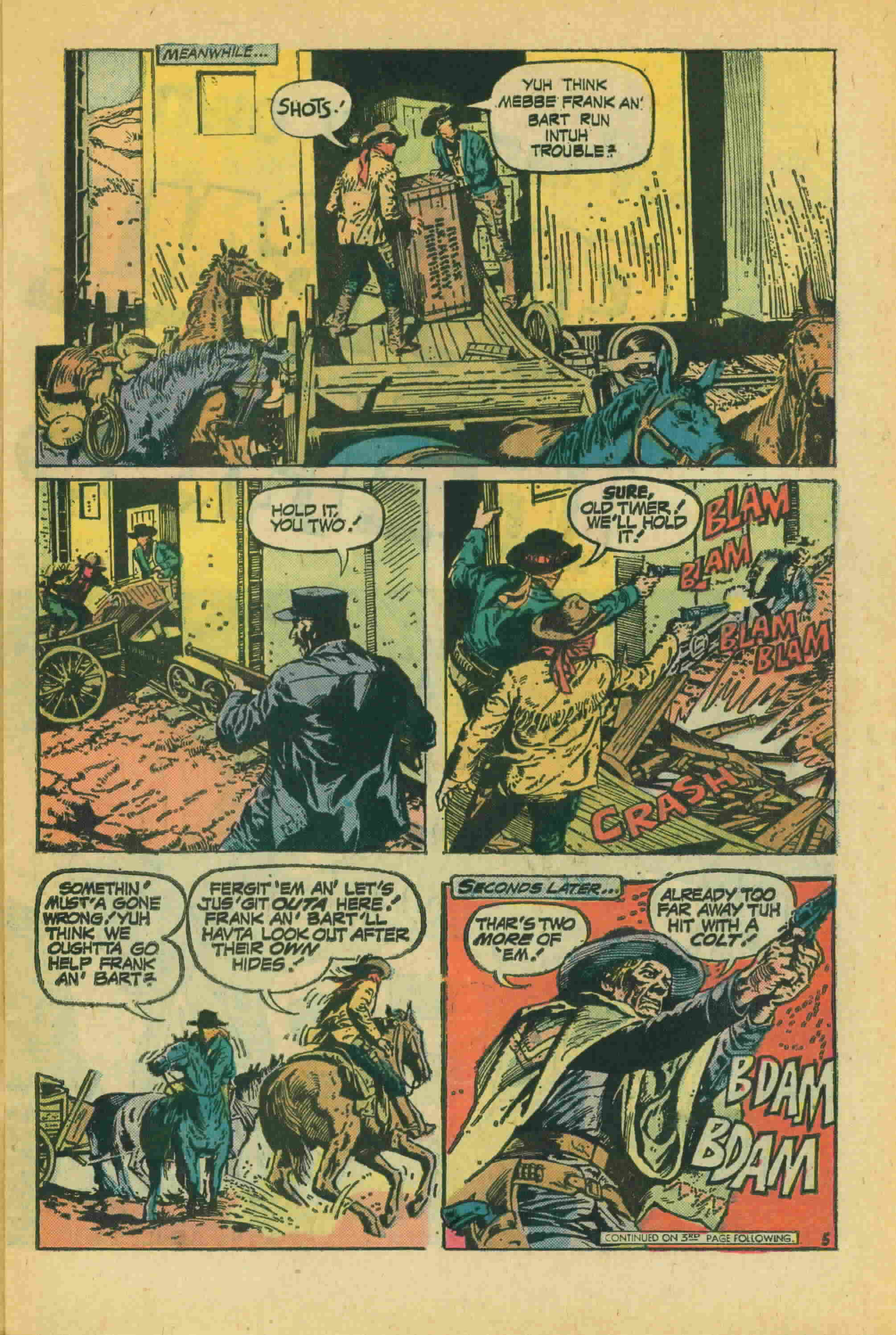 Read online Weird Western Tales (1972) comic -  Issue #25 - 6