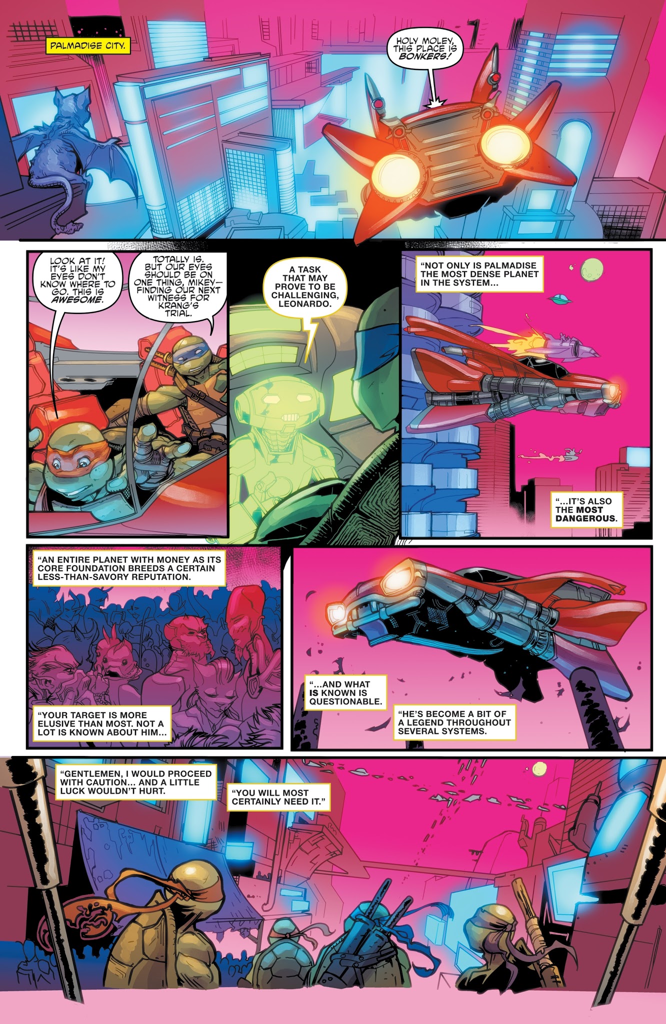 Read online Teenage Mutant Ninja Turtles: Dimension X comic -  Issue #4 - 3