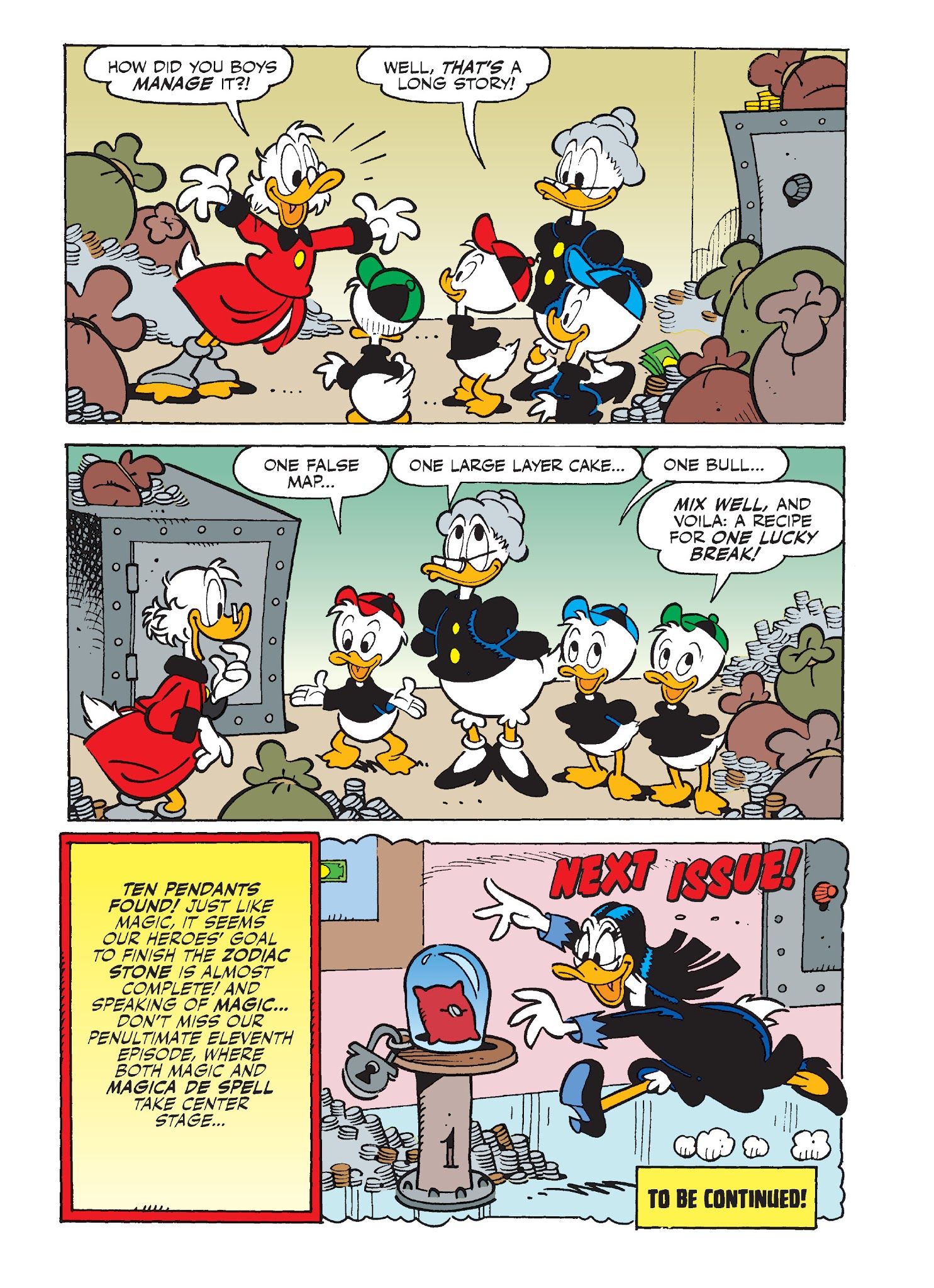 Read online Mickey and Donald: The Search For the Zodiac Stone comic -  Issue # TPB - 301