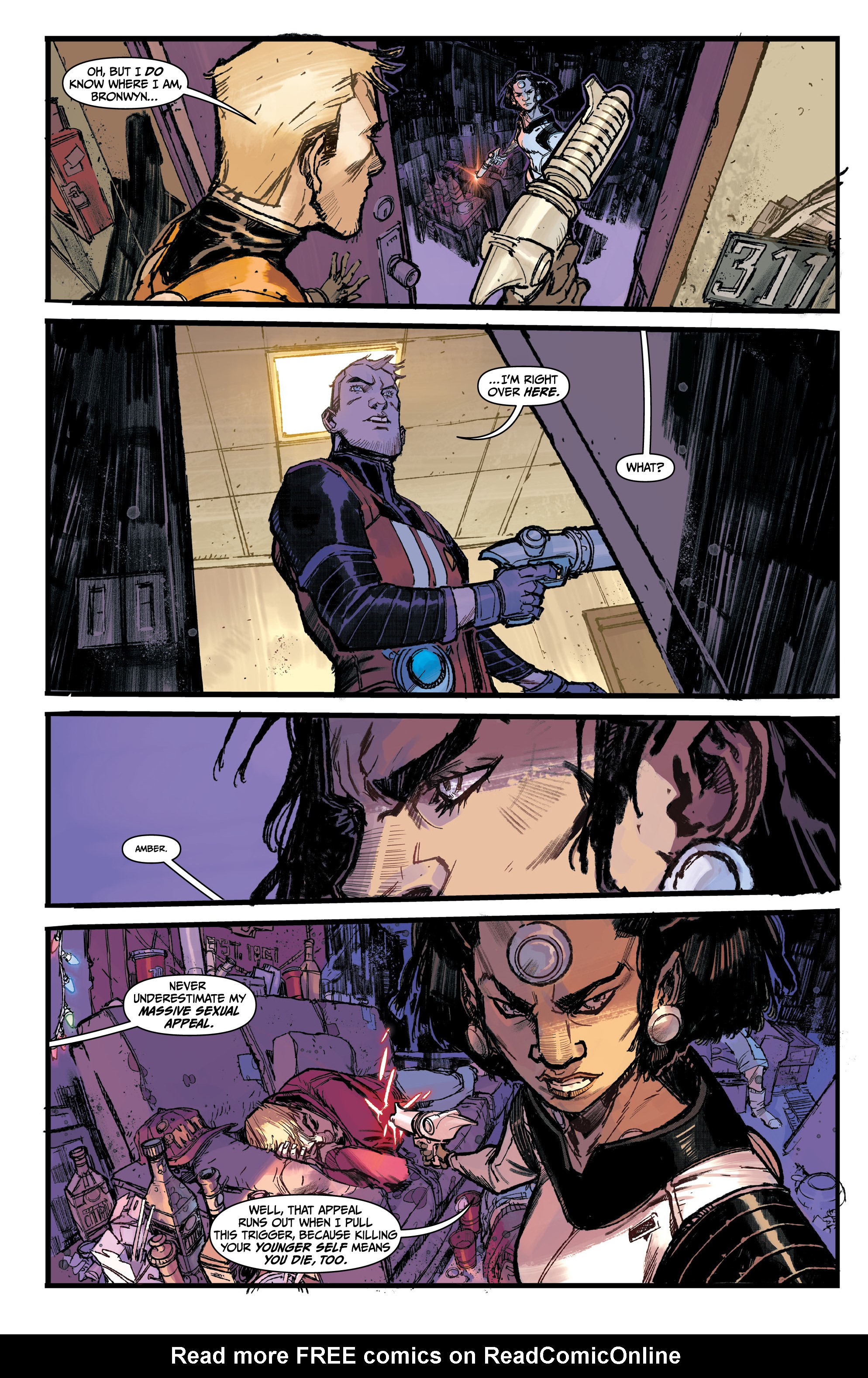 Read online Chrononauts: Futureshock comic -  Issue #4 - 17