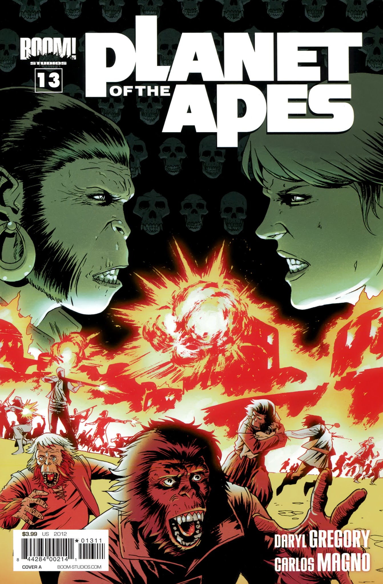 Read online Planet of the Apes (2011) comic -  Issue #13 - 1