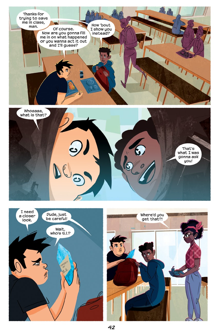 Read online Miles Morales: Shock Waves comic -  Issue # TPB - 46
