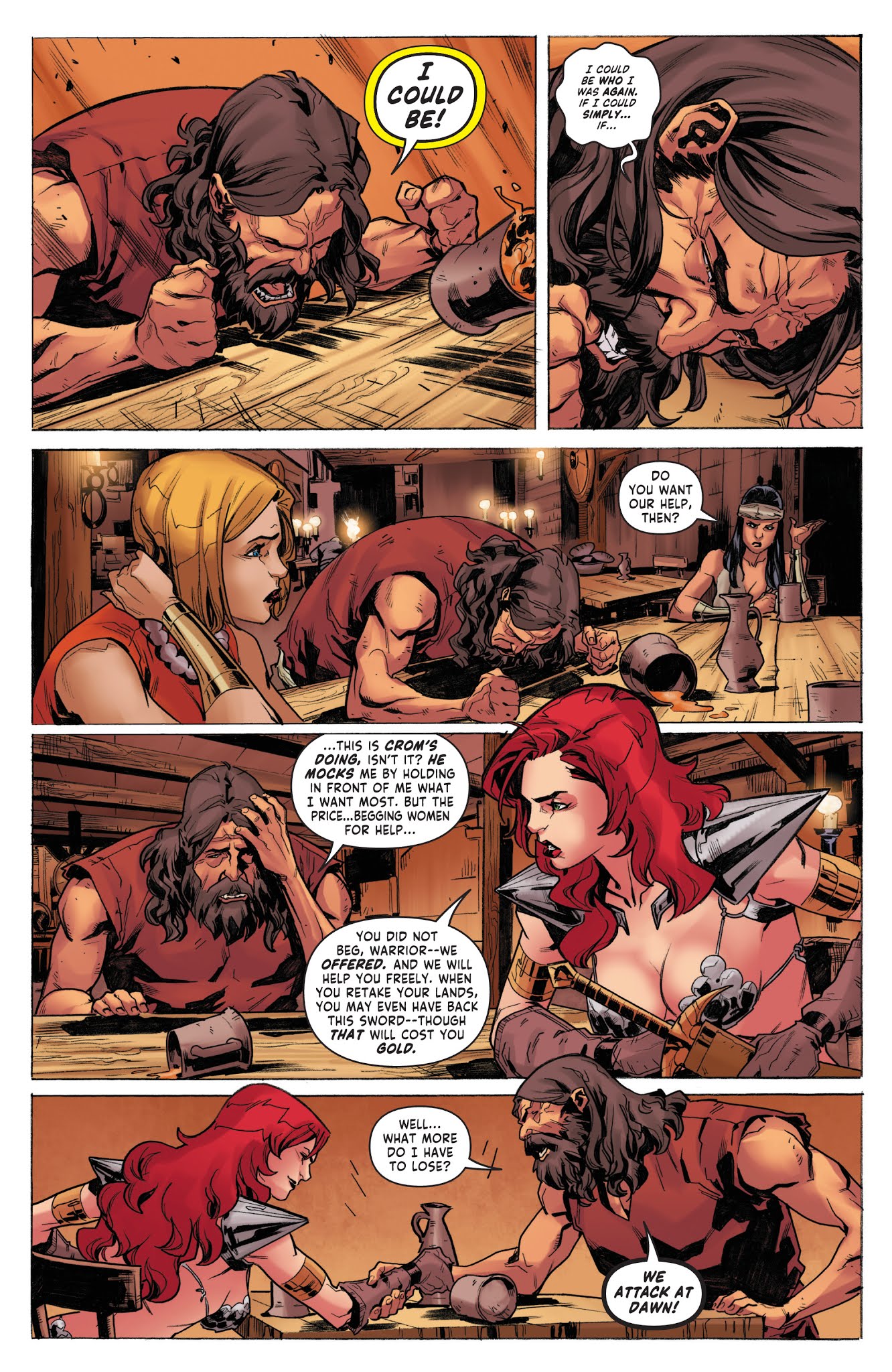 Read online Red Sonja Vol. 4 comic -  Issue #20 - 16
