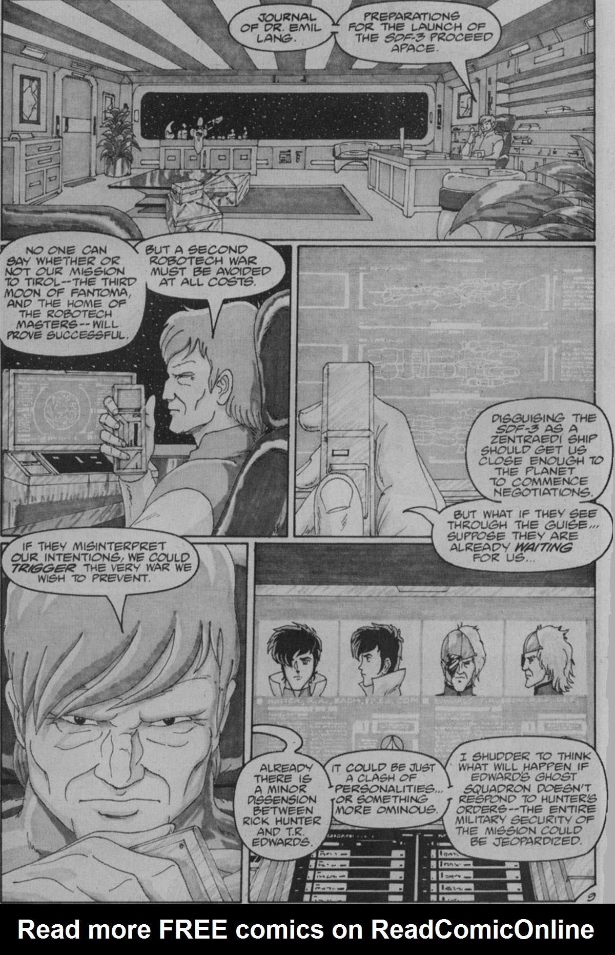 Read online Robotech II: The Sentinels - The Marriage of Rick Hunter and Lisa Hayes comic -  Issue # TPB 2 - 43