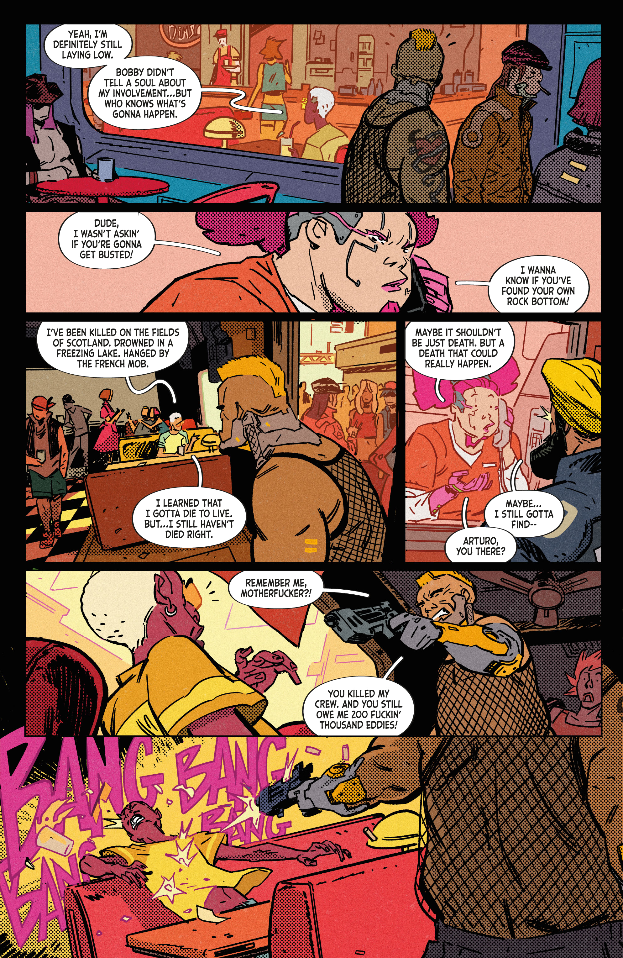 Read online Cyberpunk 2077: Blackout comic -  Issue #4 - 21