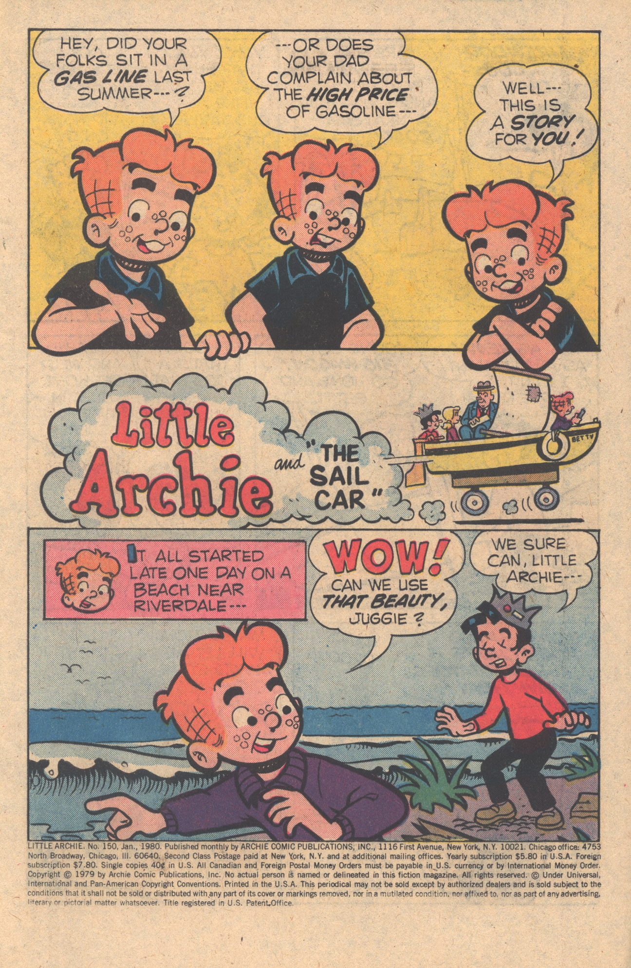 Read online The Adventures of Little Archie comic -  Issue #150 - 3