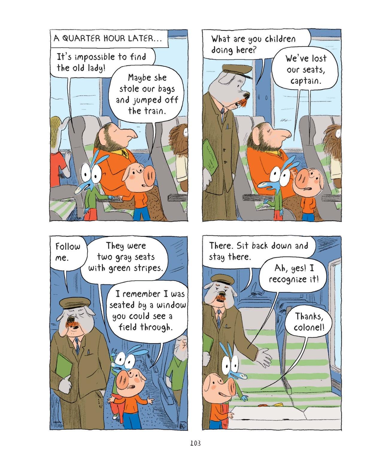 Read online Ariol comic -  Issue # TPB 2 - 105