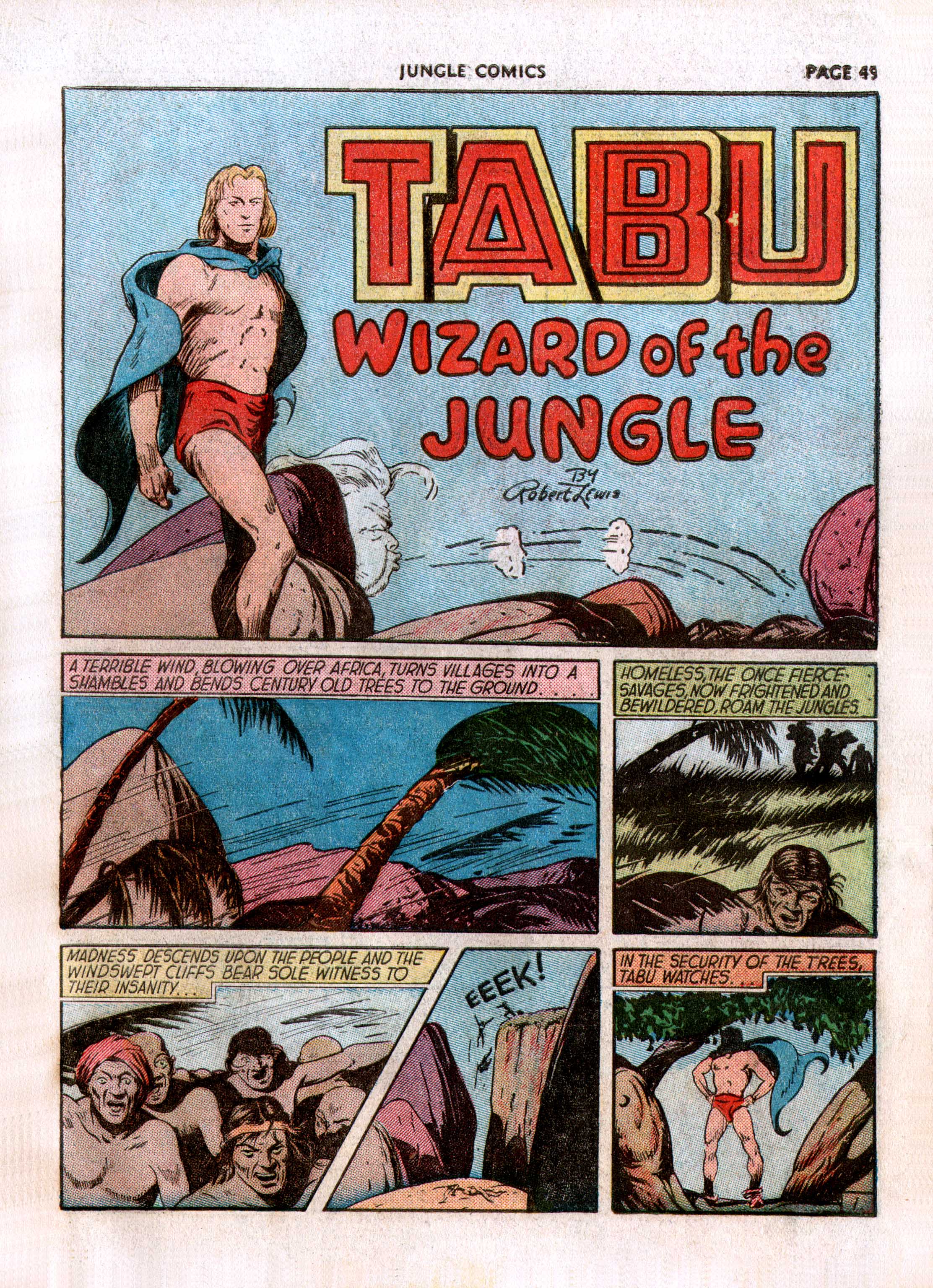 Read online Jungle Comics comic -  Issue #7 - 51