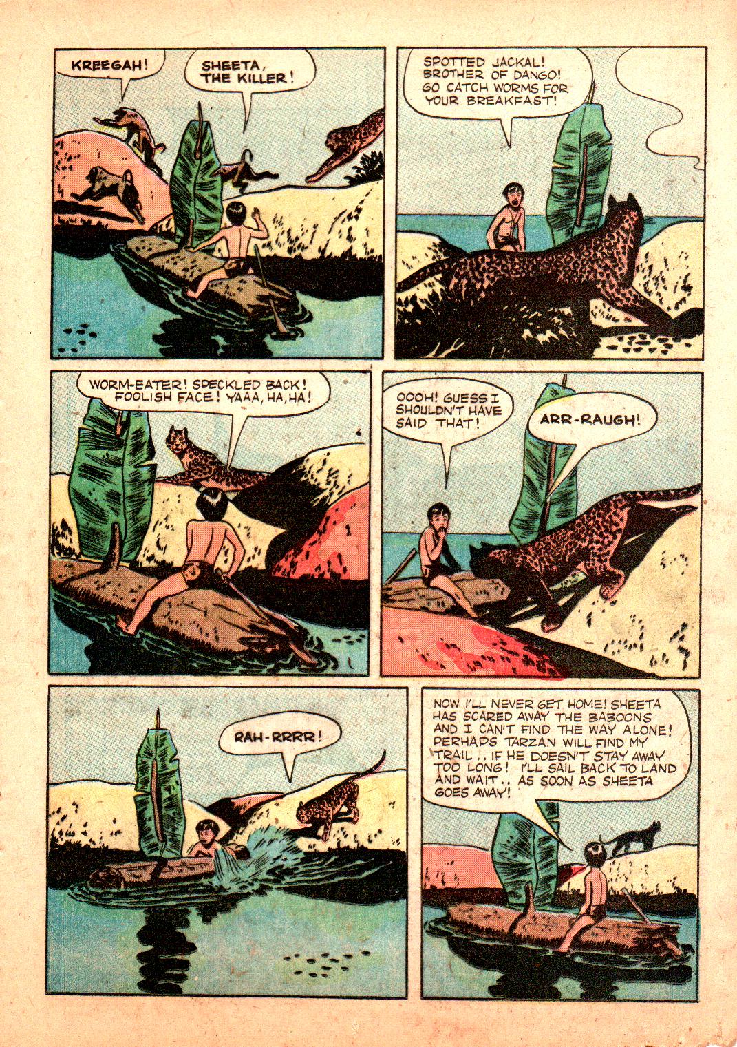 Read online Tarzan (1948) comic -  Issue #3 - 13