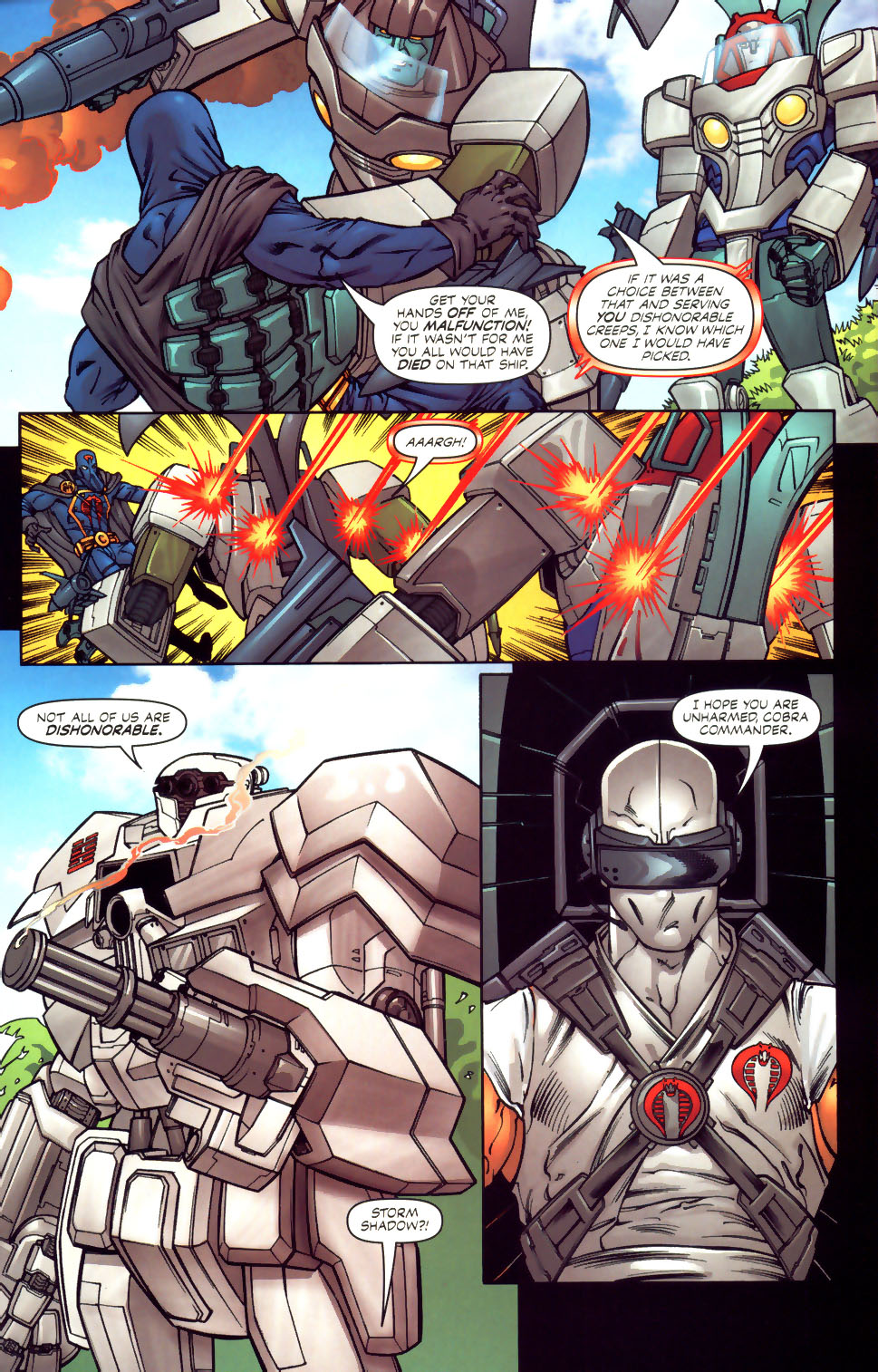 Read online G.I. Joe vs. The Transformers comic -  Issue #4 - 18