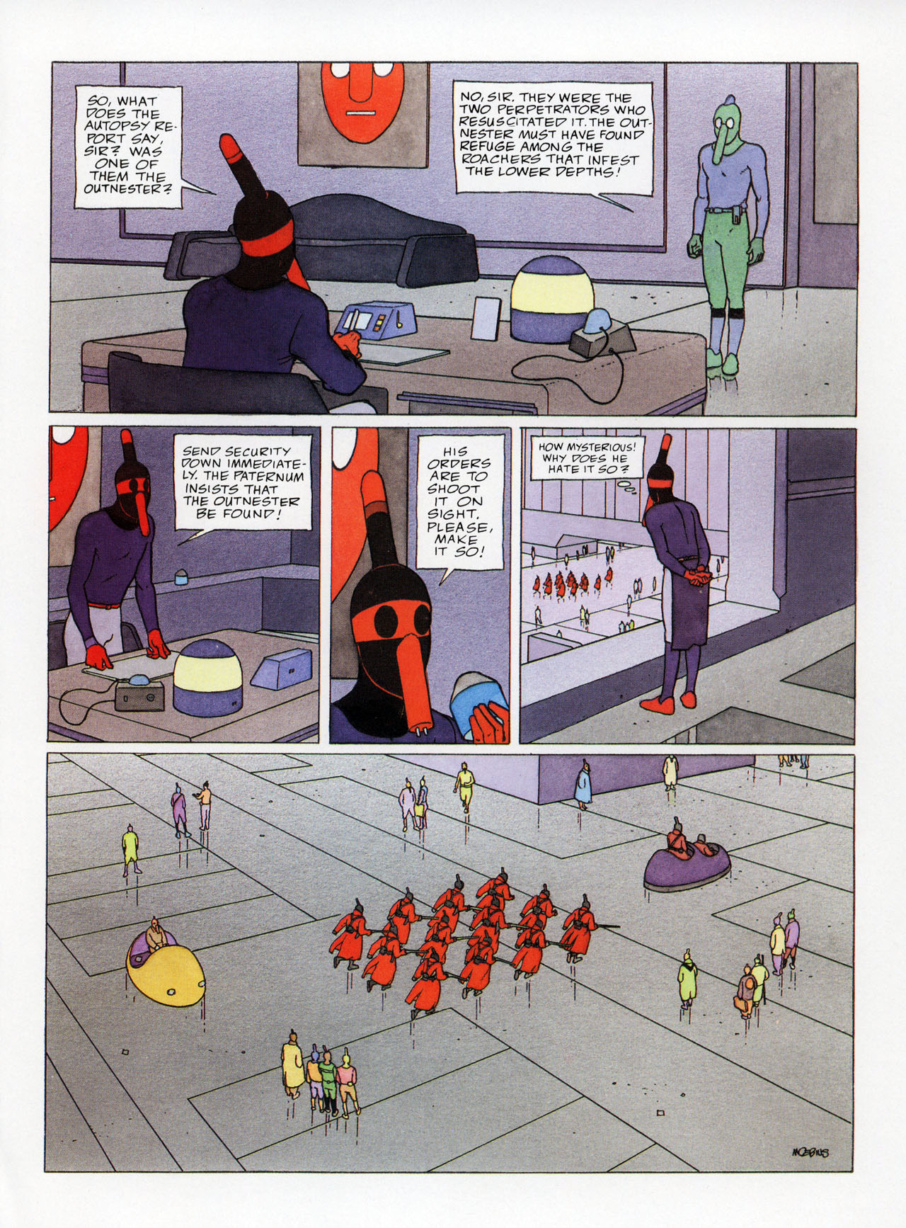 Read online Epic Graphic Novel: Moebius comic -  Issue # TPB 7 - 47