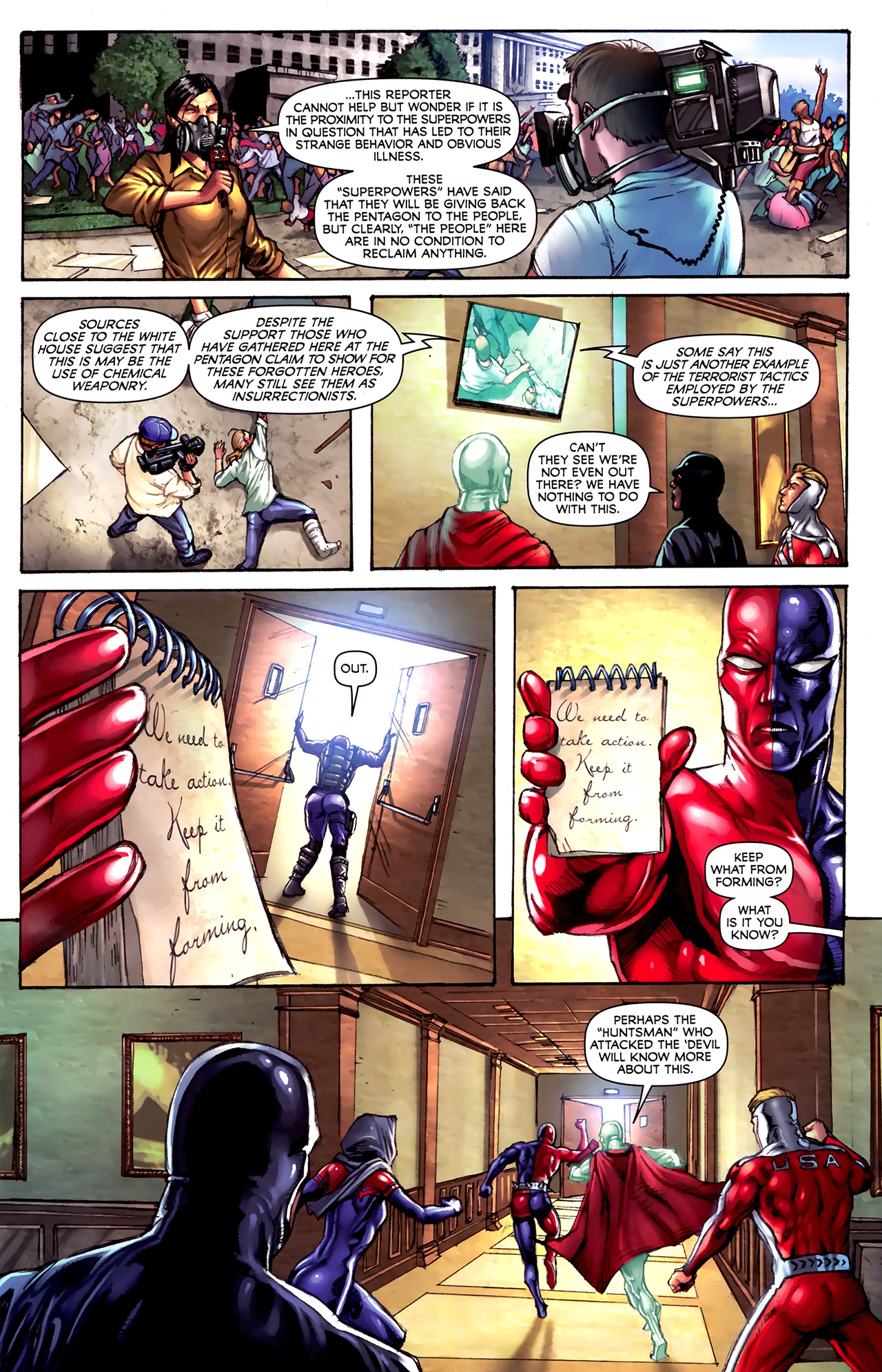 Read online Project Superpowers: Chapter Two comic -  Issue #10 - 6