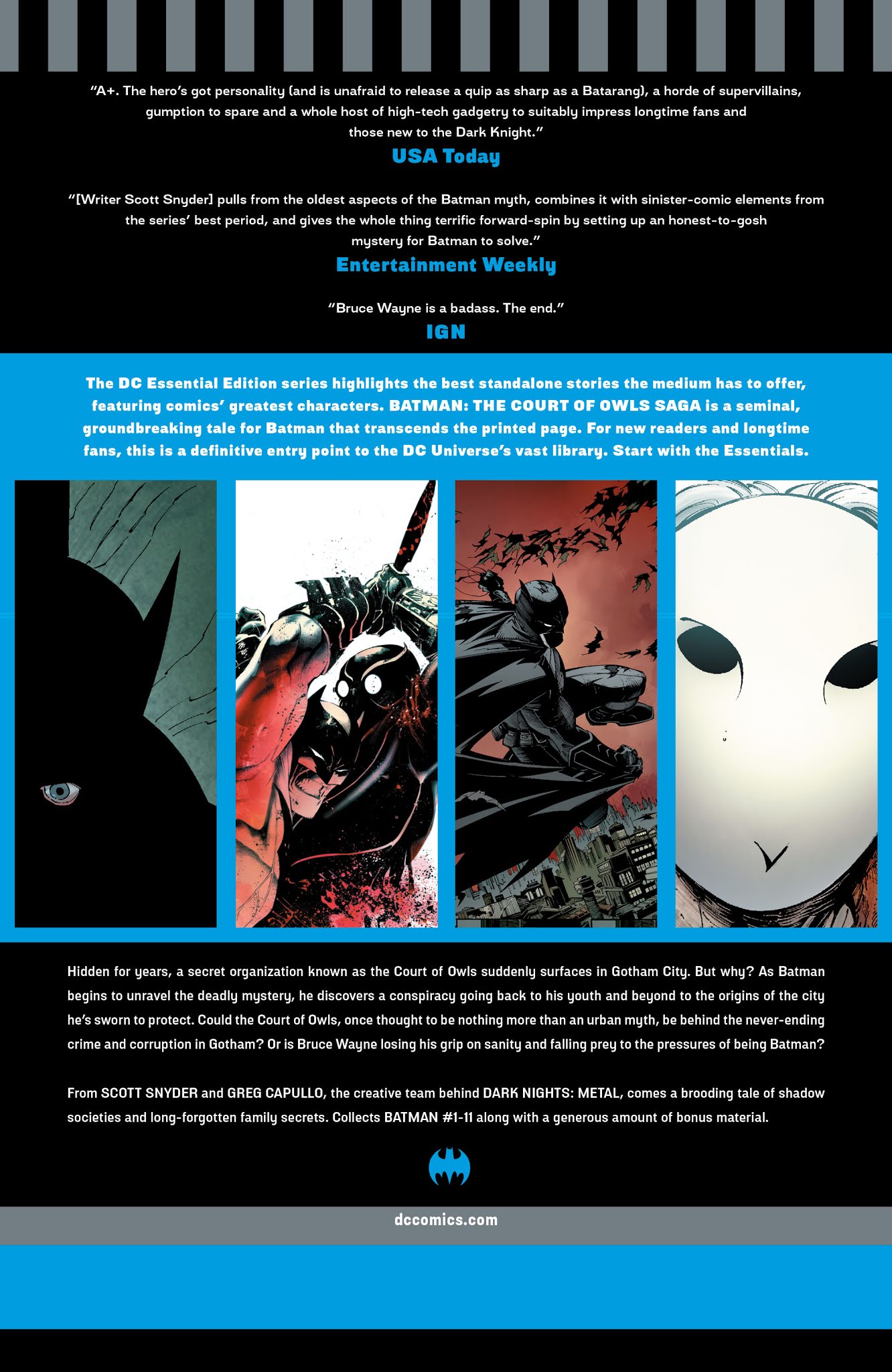 Read online Batman (2011) comic -  Issue # _The Court of Owls Saga (DC Essential Edition) (Part 4) - 50