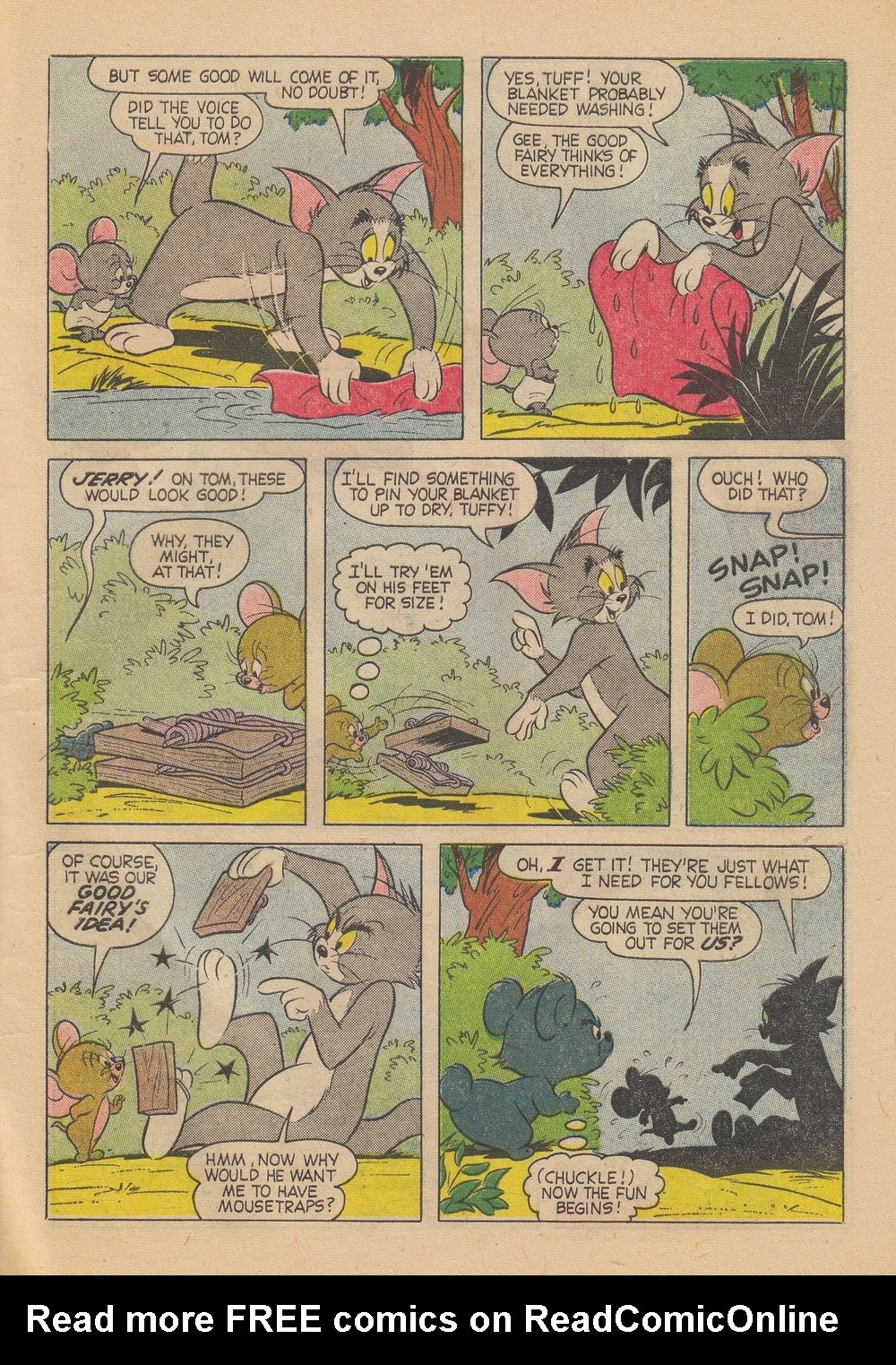 Read online Tom & Jerry Picnic Time comic -  Issue # TPB - 12