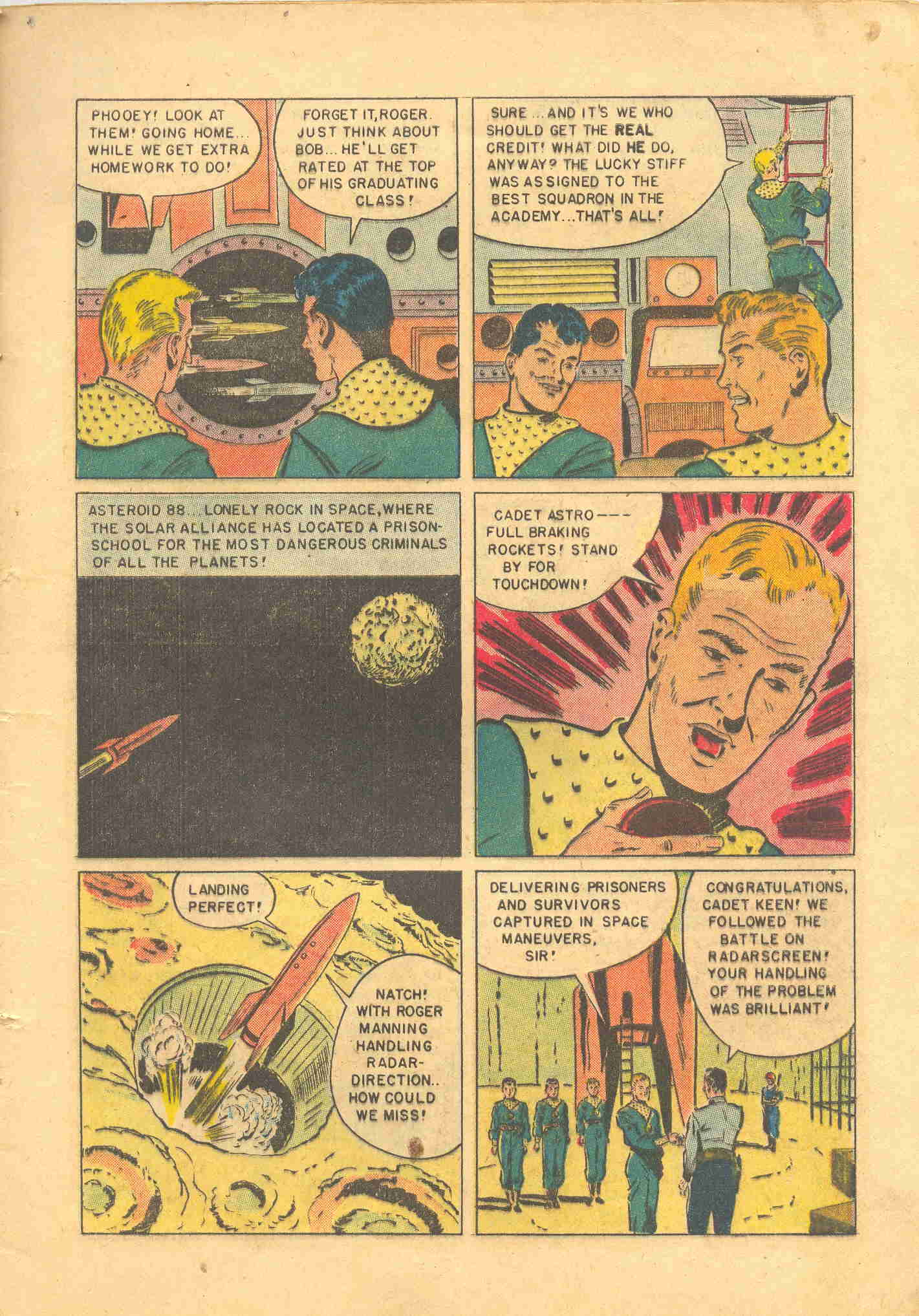 Read online Tom Corbett, Space Cadet comic -  Issue #7 - 9