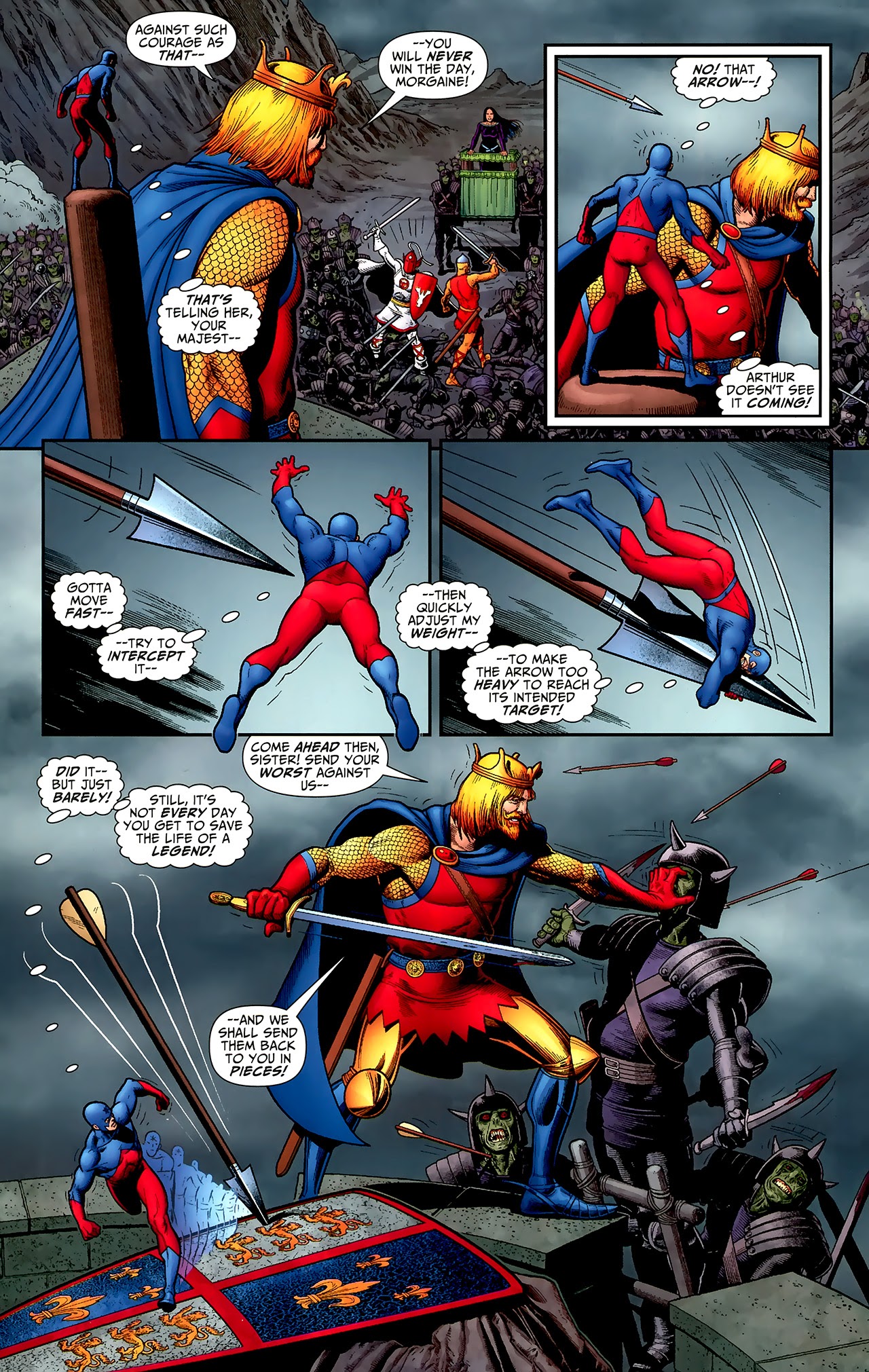 Read online DC Universe: Legacies comic -  Issue #7 - 28