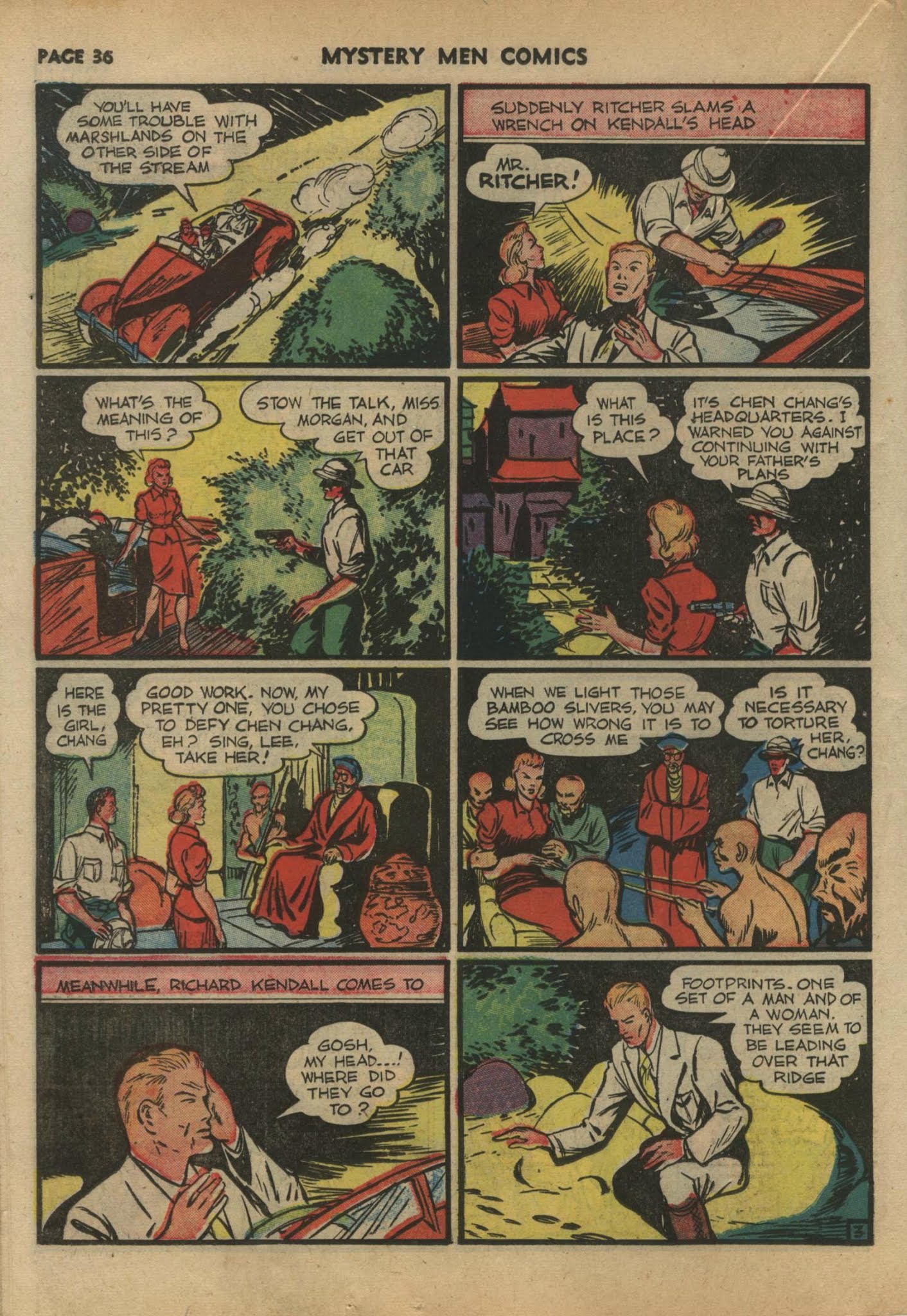 Read online Mystery Men Comics comic -  Issue #18 - 38