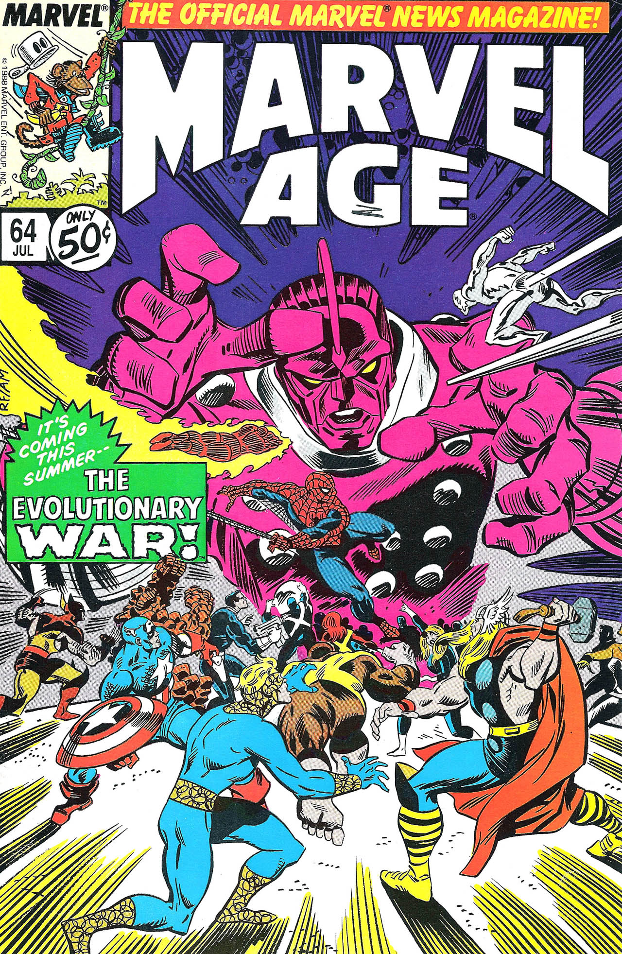 Read online Marvel Age comic -  Issue #64 - 1