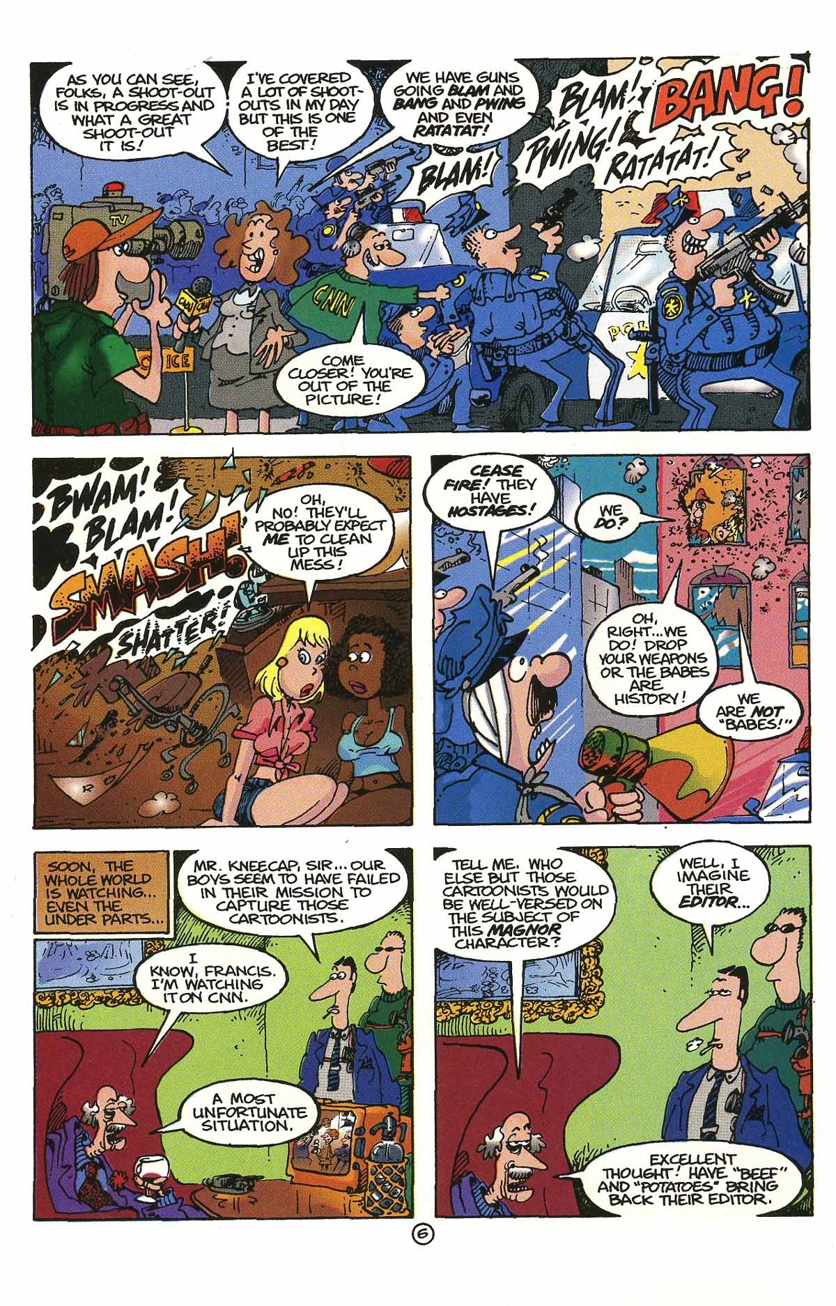 Read online The Mighty Magnor comic -  Issue #5 - 7