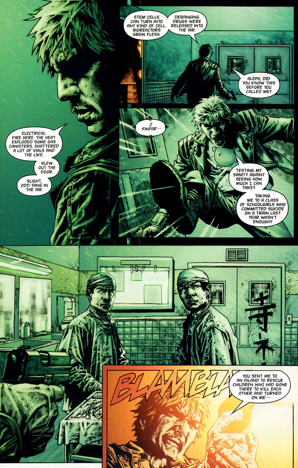 Read online Global Frequency comic -  Issue #9 - 13