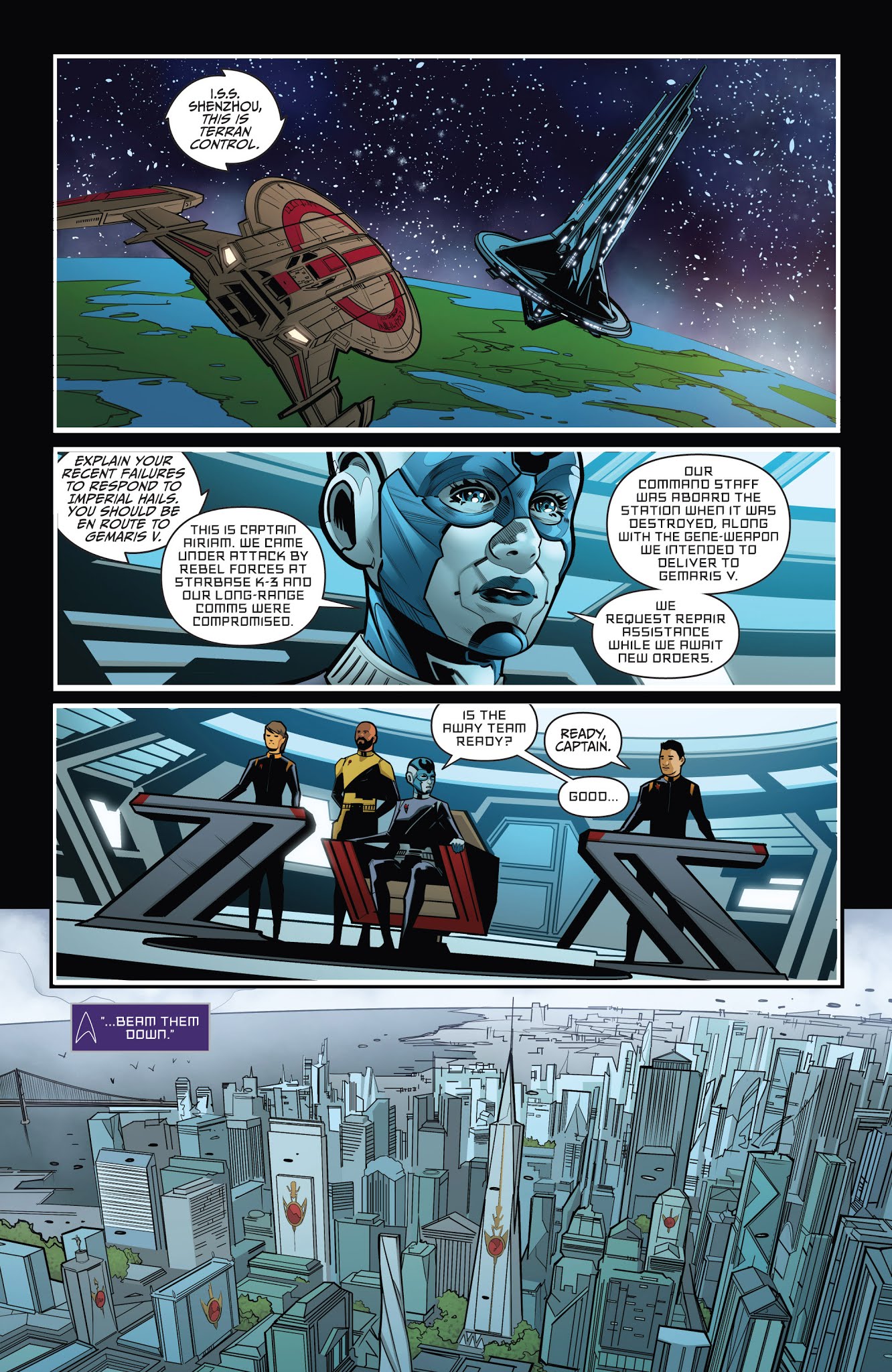 Read online Star Trek: Discovery: Succession comic -  Issue #3 - 16