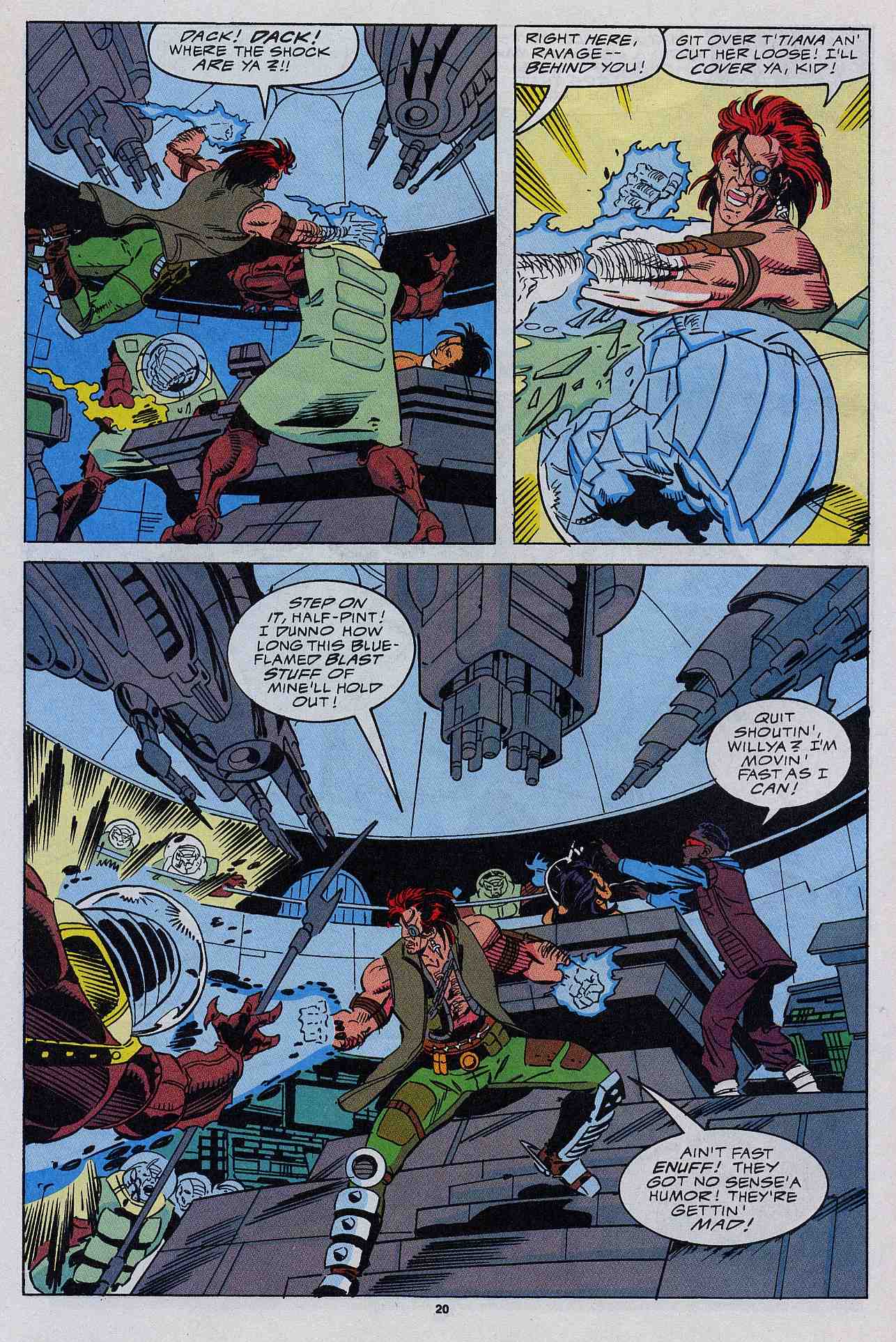 Read online Ravage 2099 comic -  Issue #7 - 18