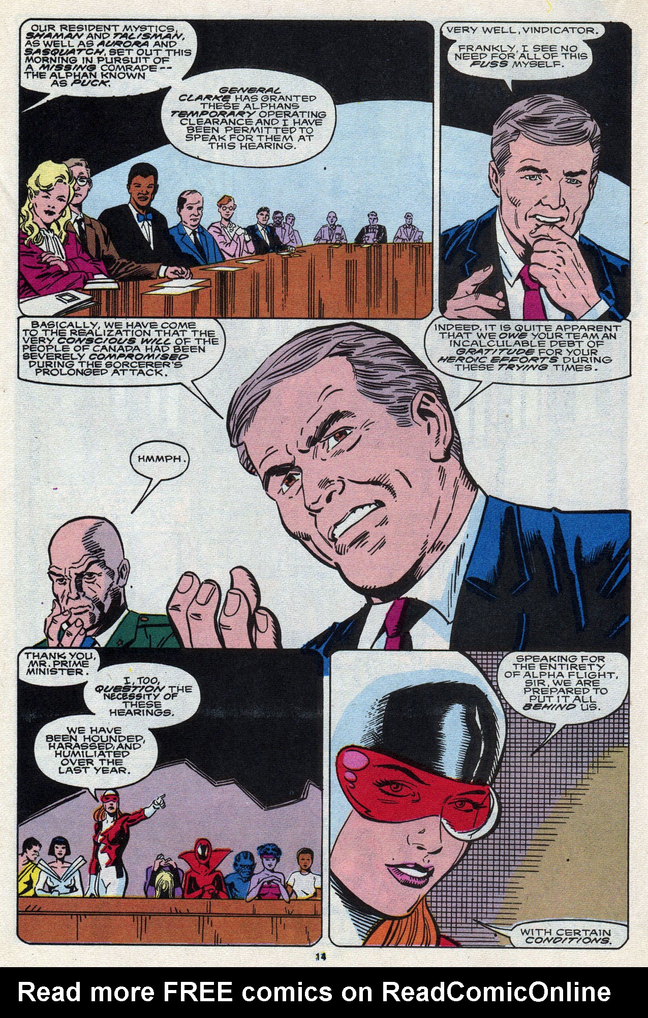 Read online Alpha Flight (1983) comic -  Issue #87 - 16