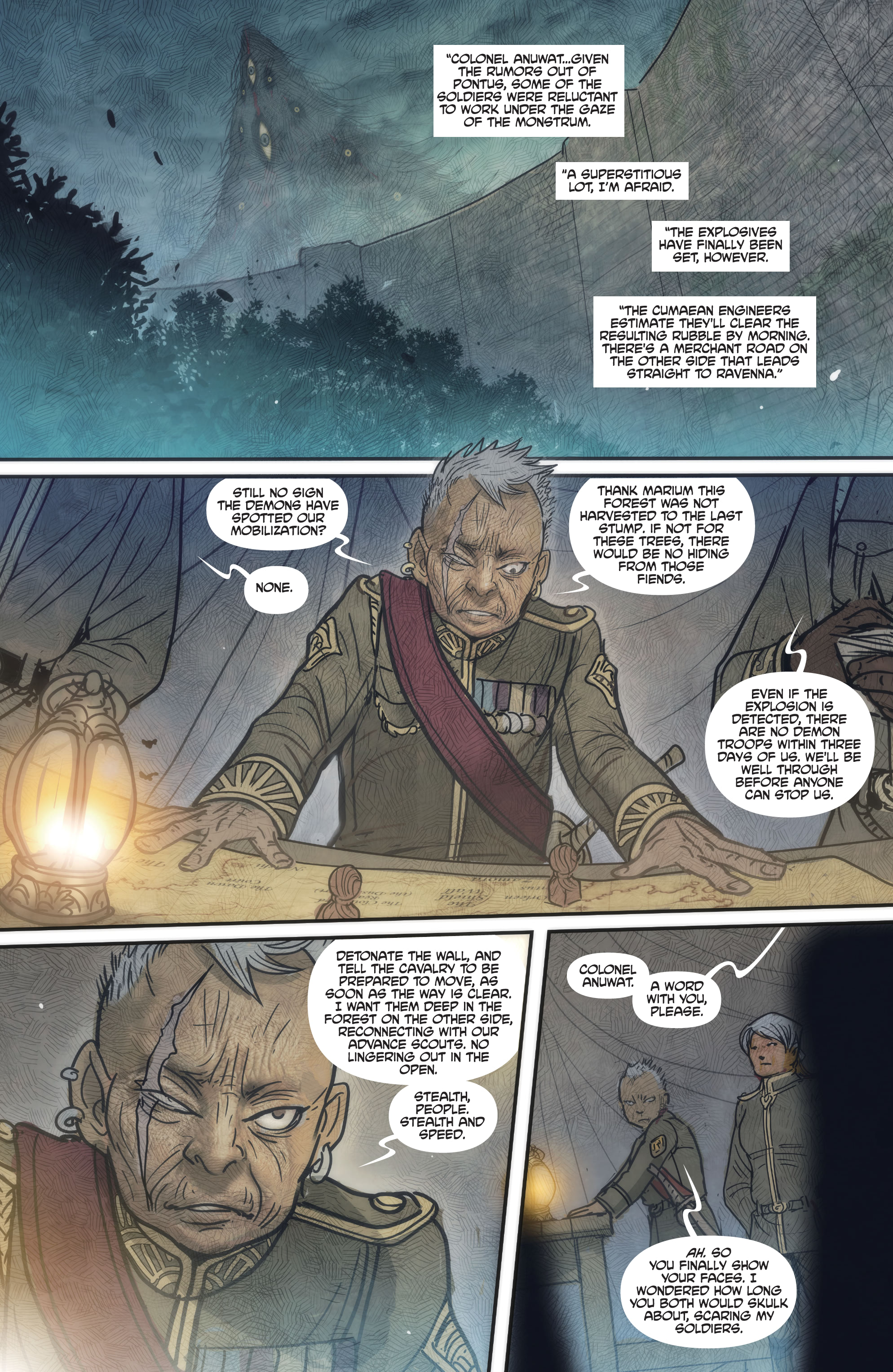 Read online Monstress comic -  Issue #25 - 14