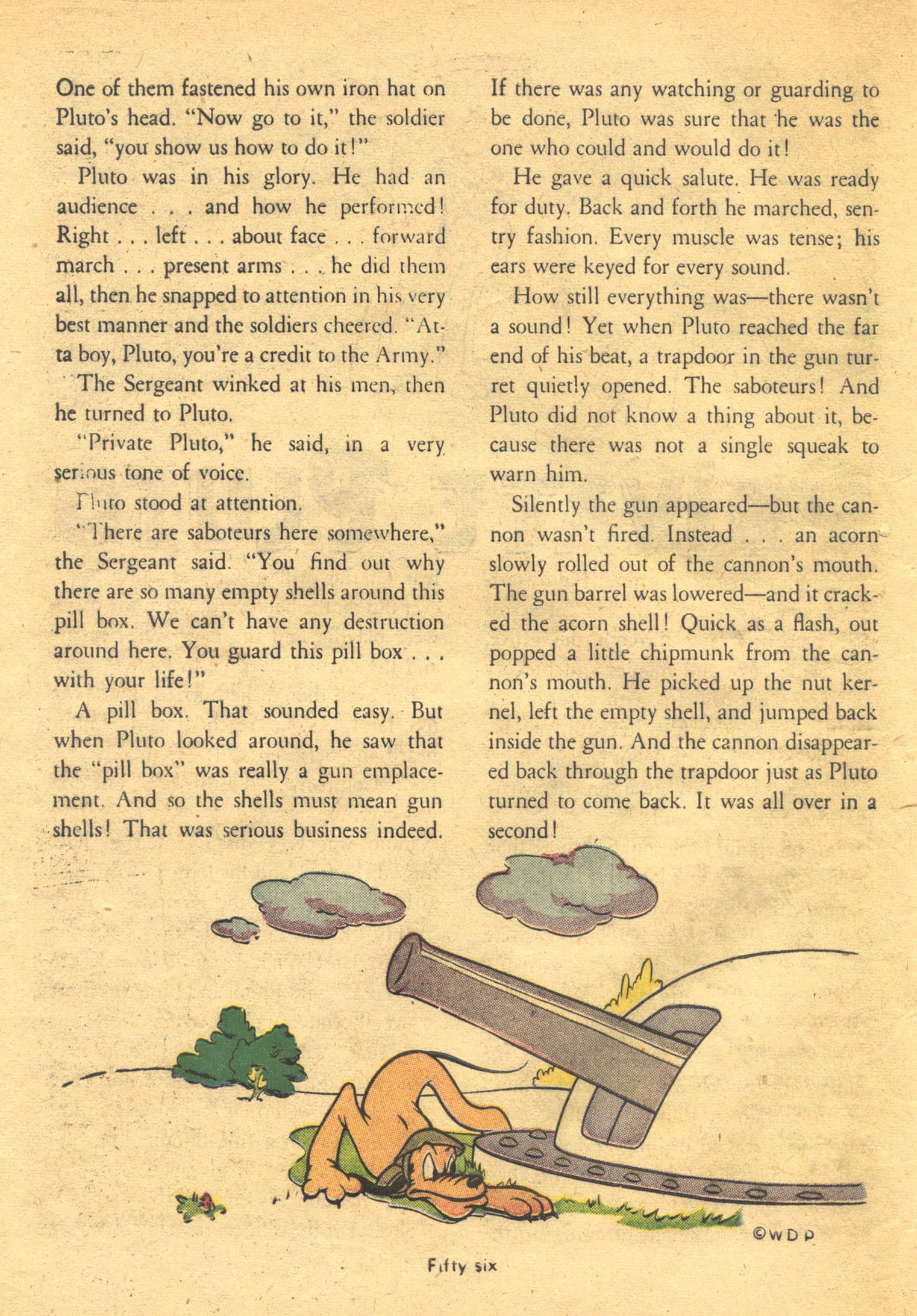 Read online Walt Disney's Comics and Stories comic -  Issue #25 - 59