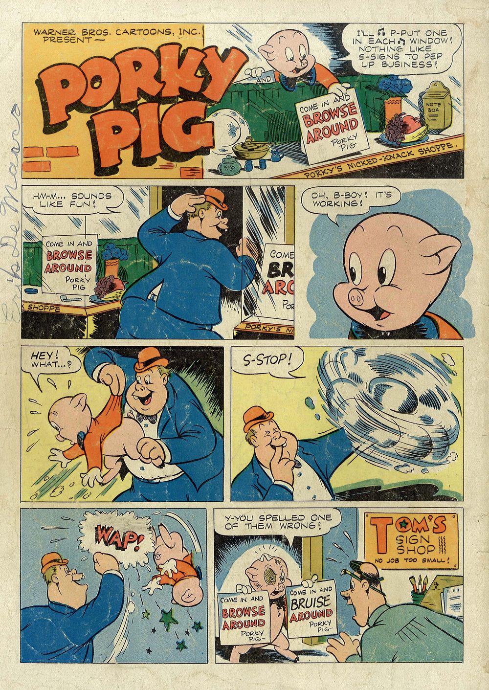 Read online Four Color Comics comic -  Issue #322 - 52