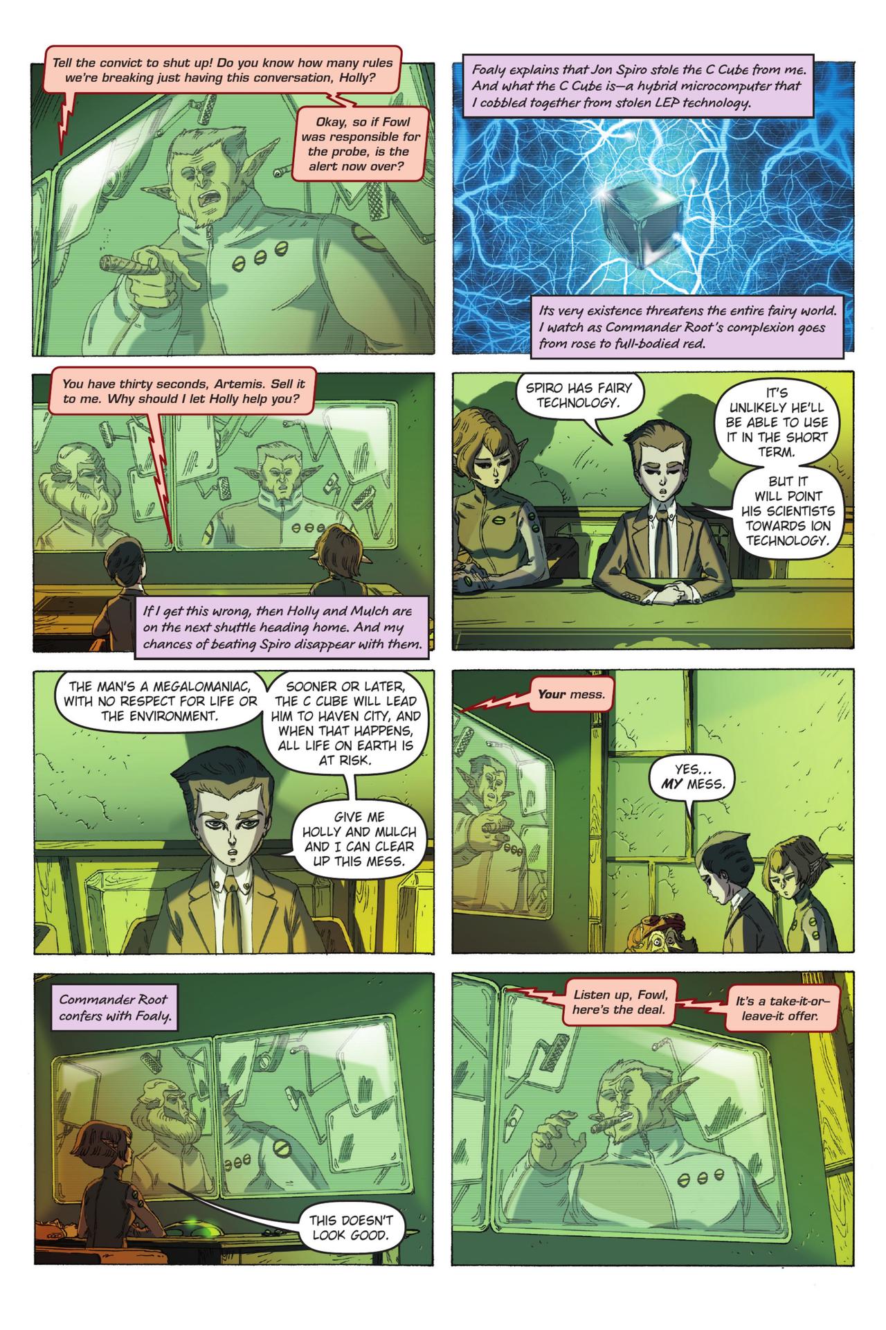 Read online Artemis Fowl: The Eternity Code comic -  Issue # TPB - 64