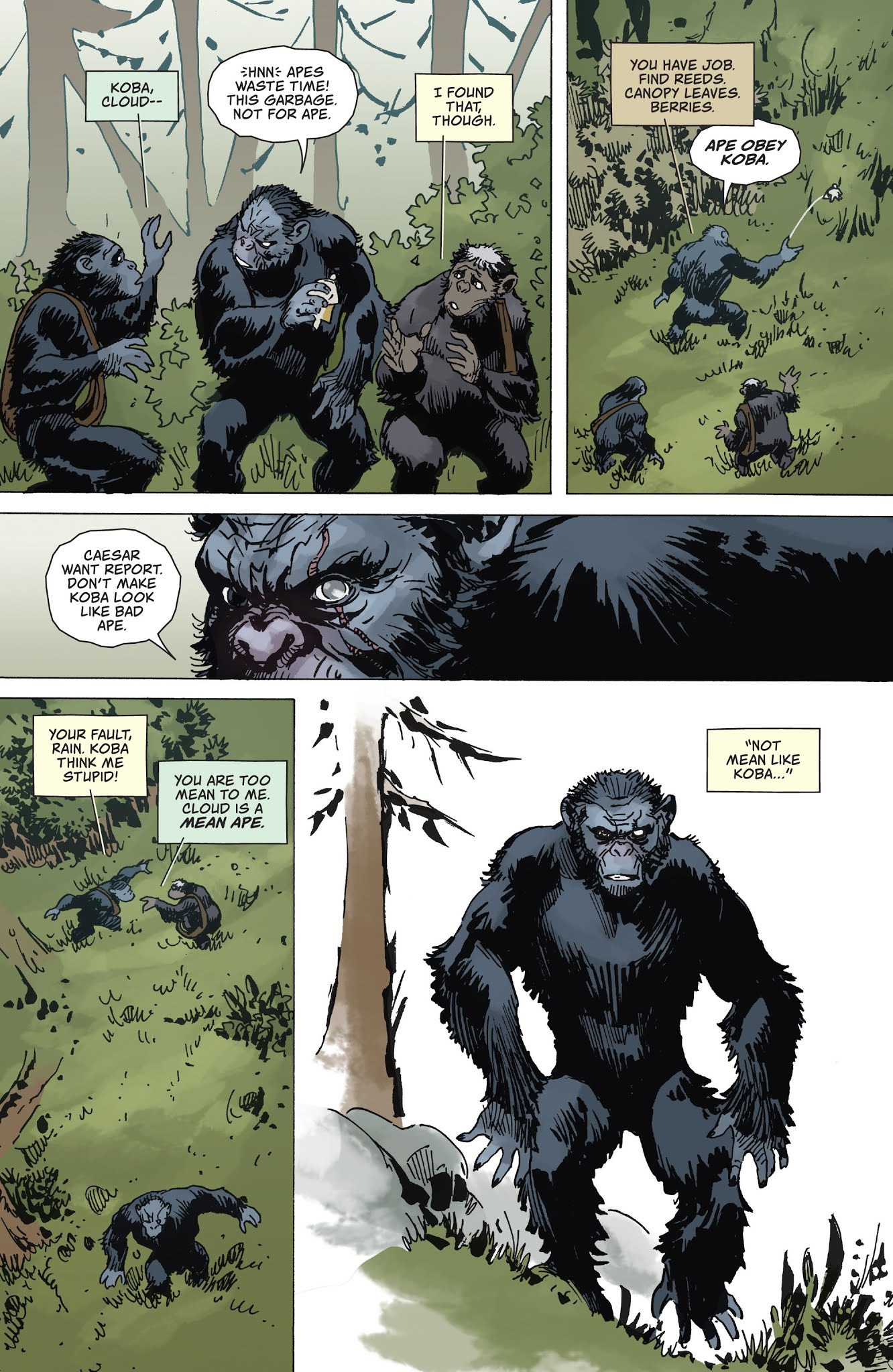 Read online Planet of the Apes: The Simian Age comic -  Issue # Full - 24
