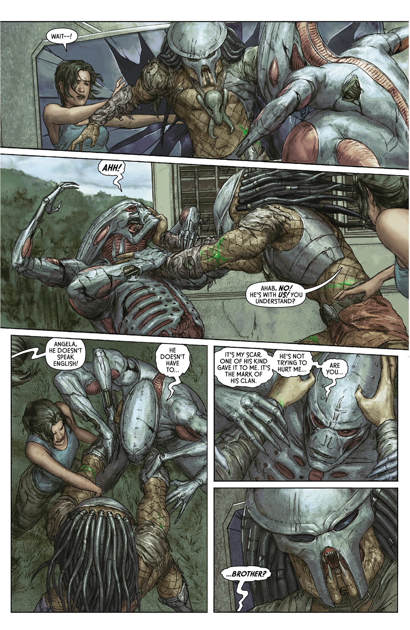 Read online Prometheus: Fire and Stone - Omega comic -  Issue # Full - 28