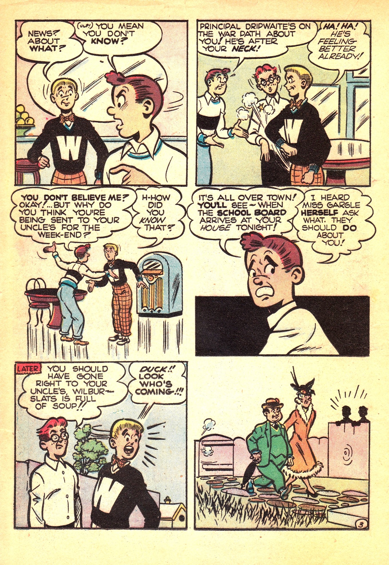 Read online Pep Comics comic -  Issue #85 - 28