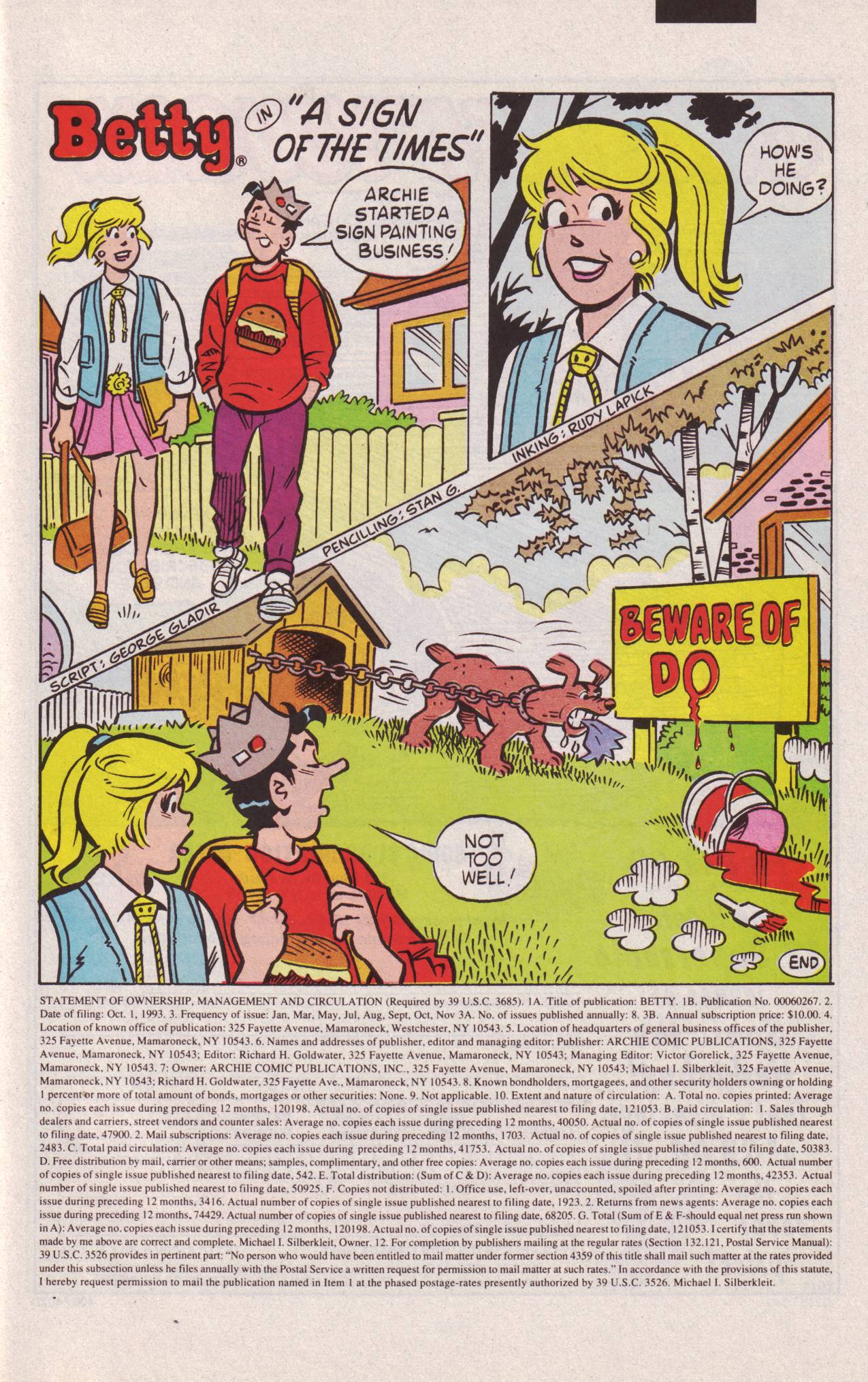 Read online Betty comic -  Issue #13 - 19