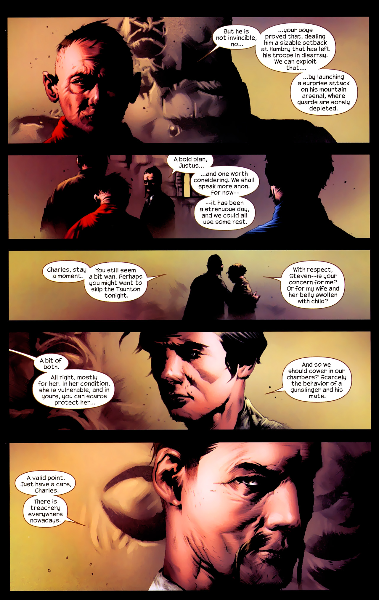 Read online Dark Tower: Treachery comic -  Issue #4 - 13