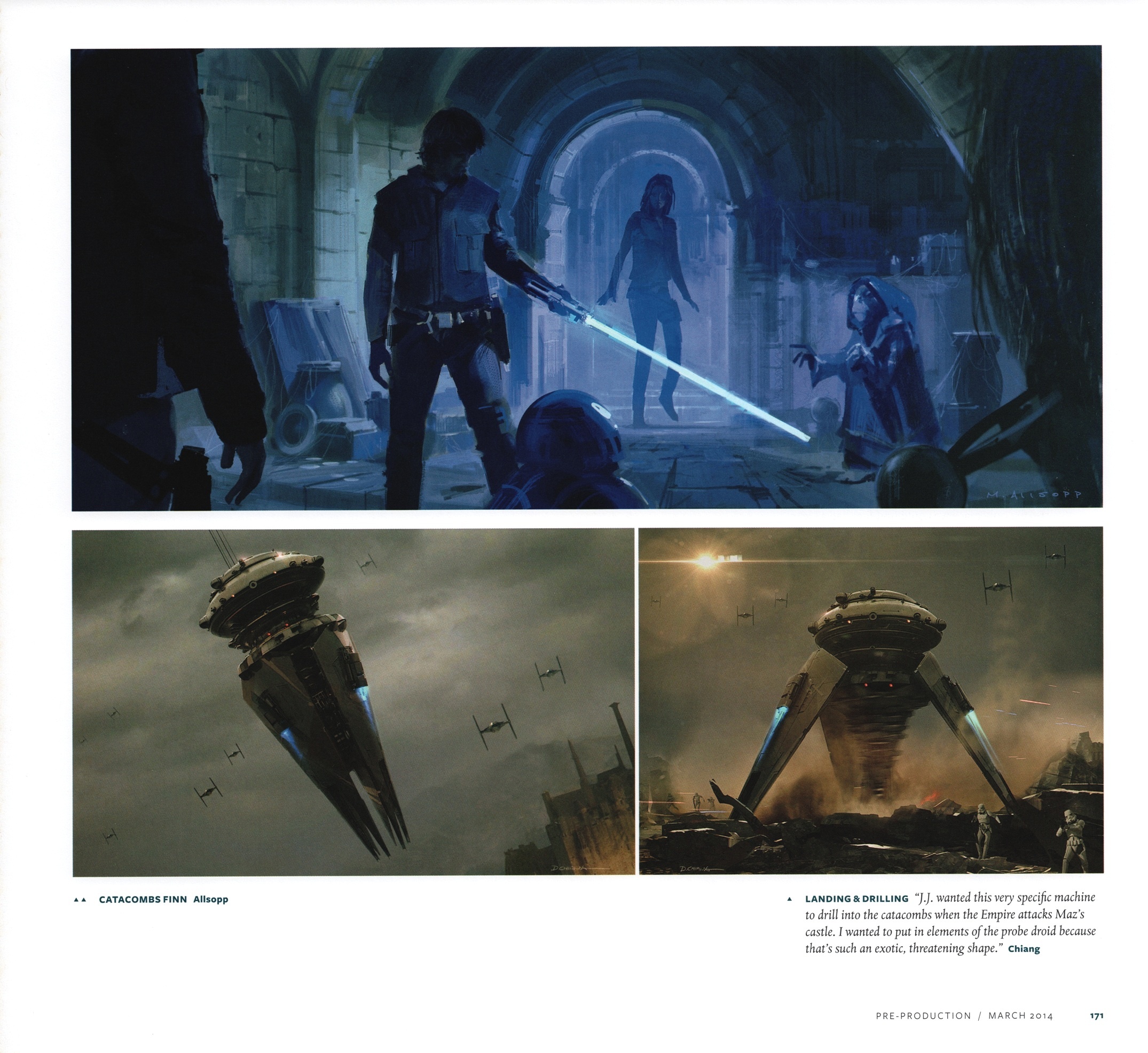 Read online Star Wars: The Art of Star Wars: The Force Awakens comic -  Issue # TPB (Part 2) - 72