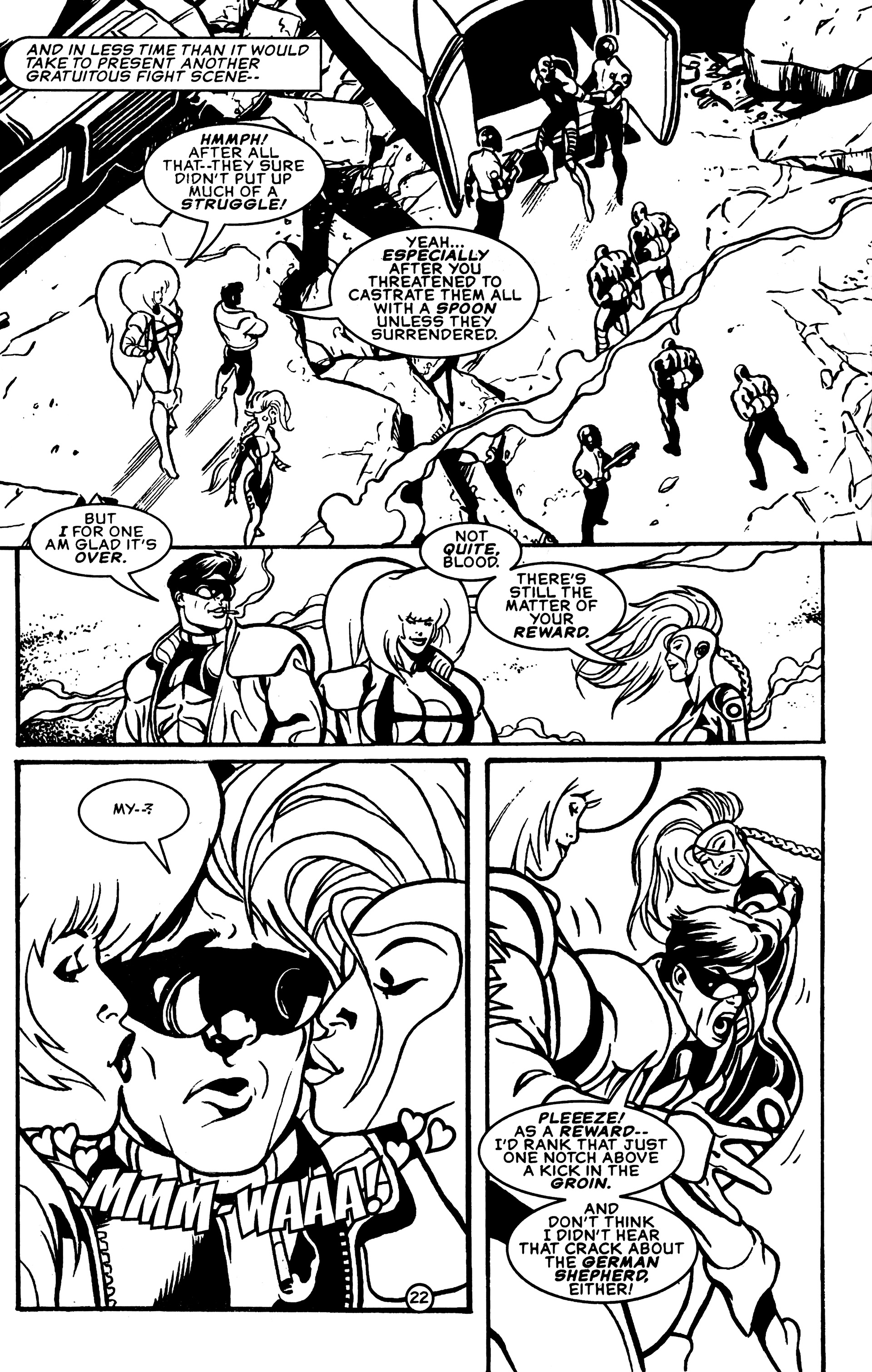 Read online Cybertrash and the Dog comic -  Issue # Full - 23