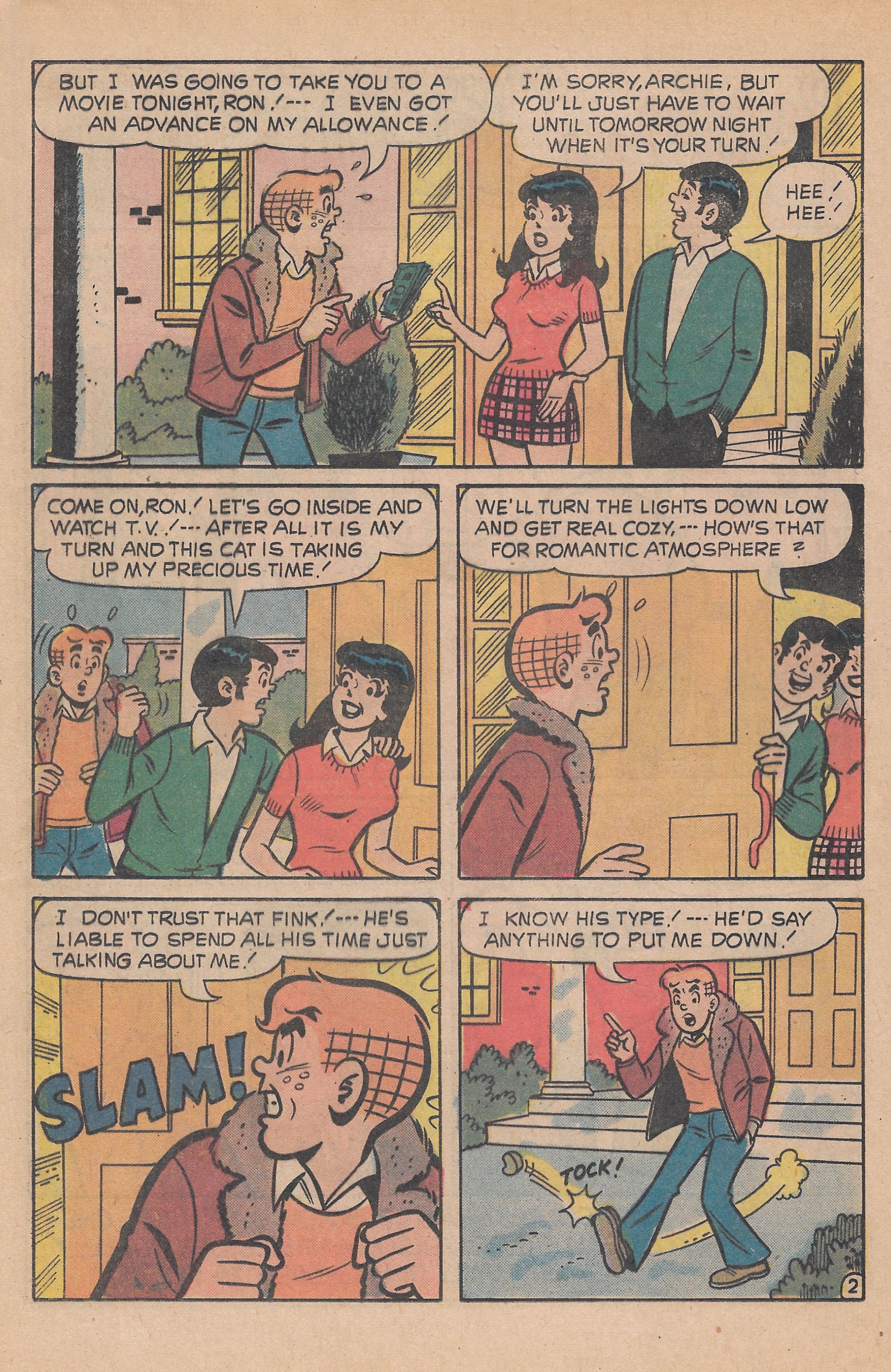 Read online Reggie and Me (1966) comic -  Issue #70 - 16